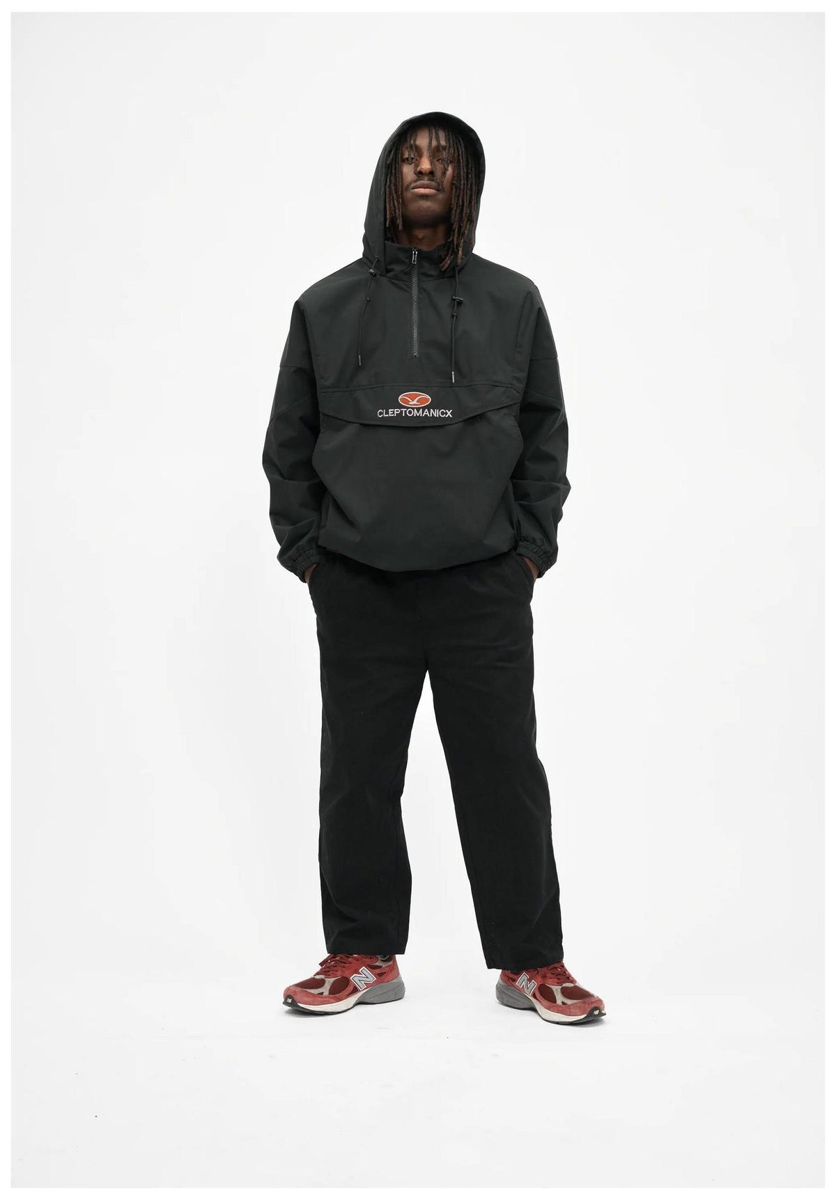 Cleptomanicx CityHHooded Light Jacket black – Detail view 1