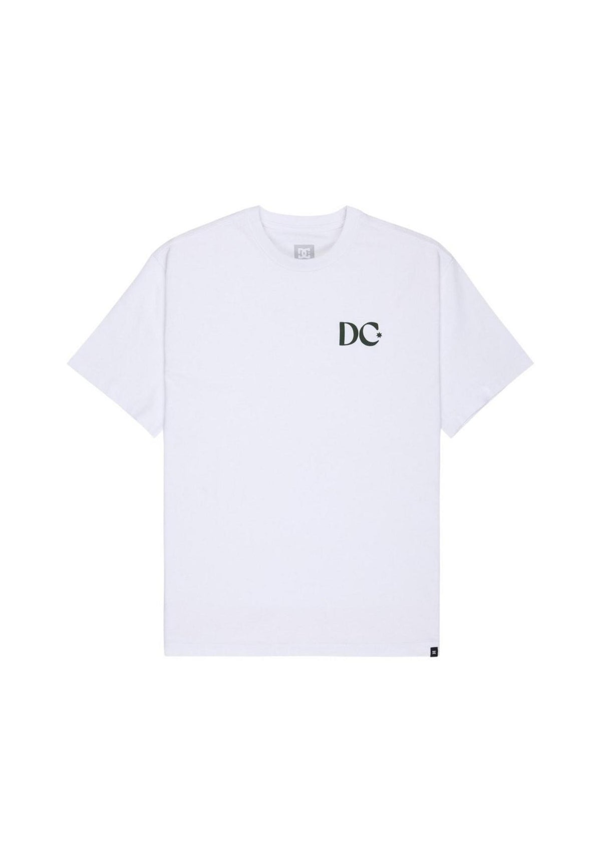 DC Shoes Rose from Skull HSS T-shirt white – Achteraanzicht