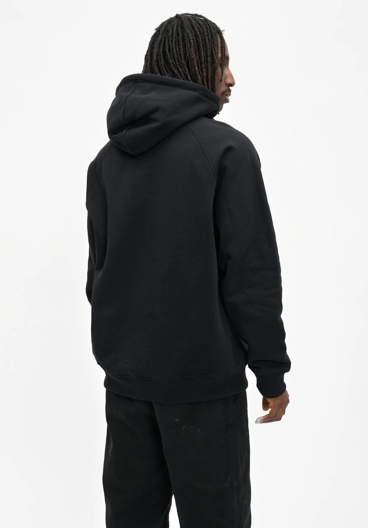 Cleptomanicx Mask Sweat à capuche black – Vue de dos
