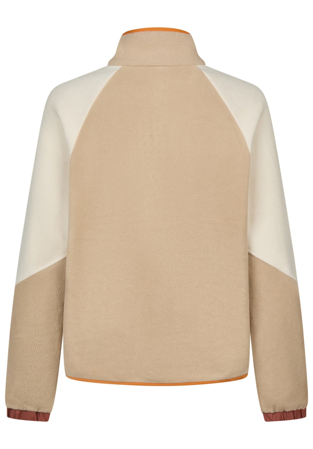 iriedaily Holina Mix Troyer Sweatshirt beige – Vue de dos