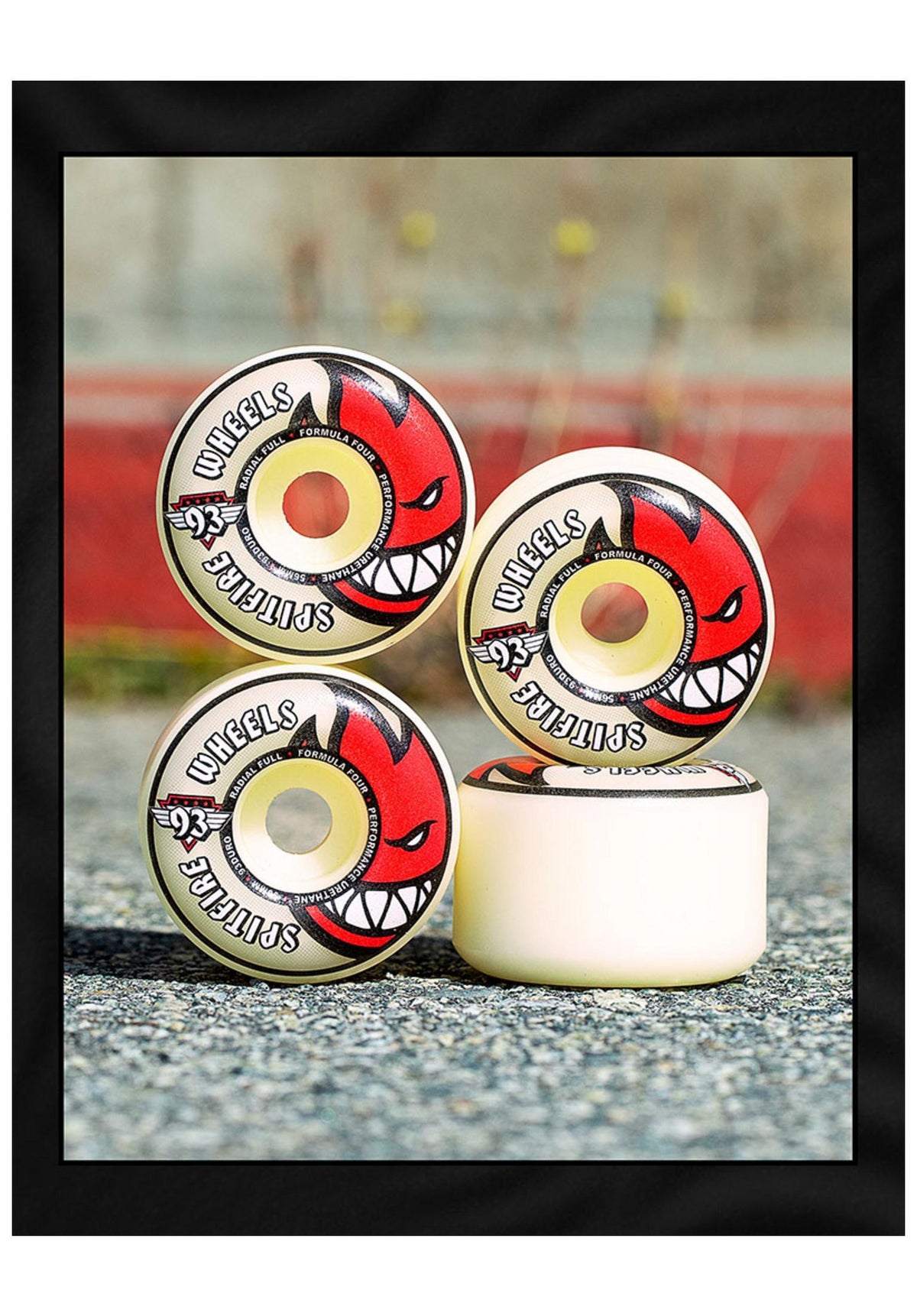 Spitfire Formula Four Radial Full 93A Wiel natural – Achteraanzicht