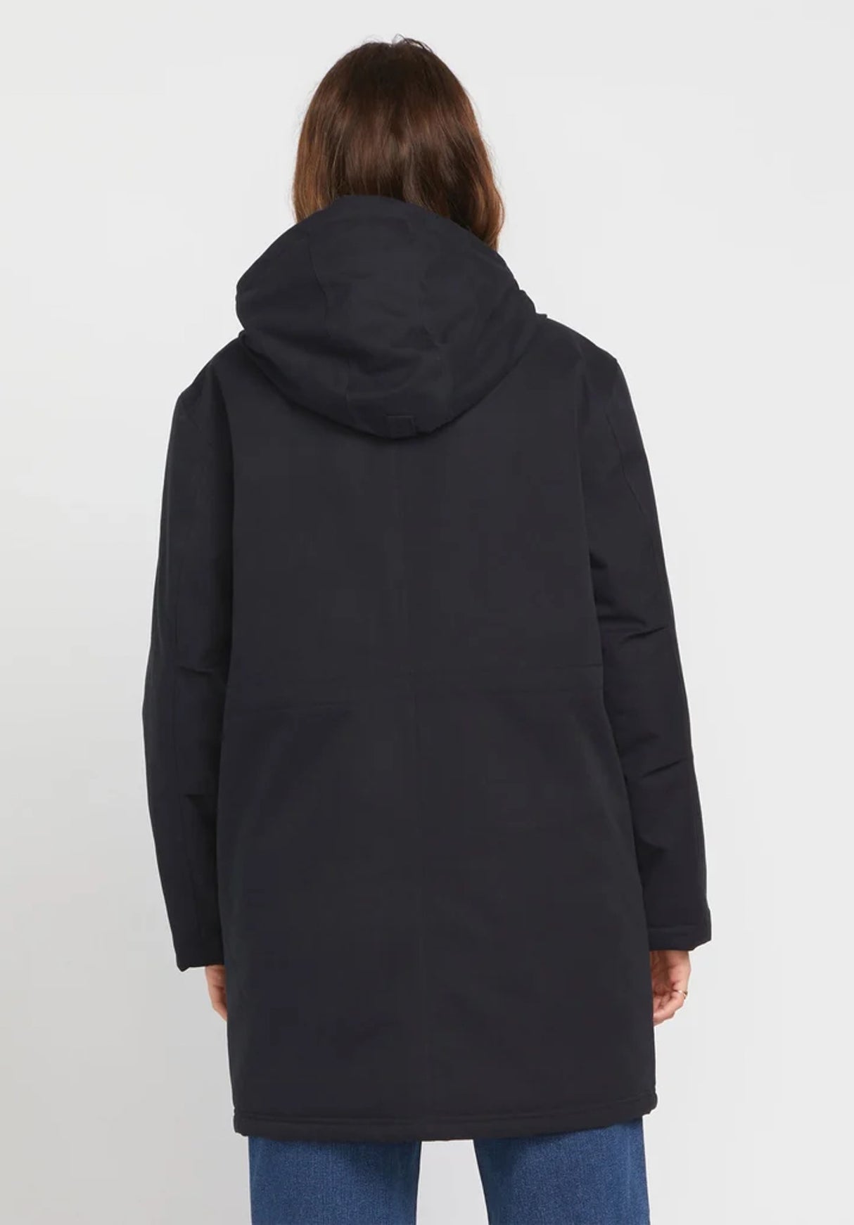 Volcom Somestone 10K Parka Winter Jackets black – Back view