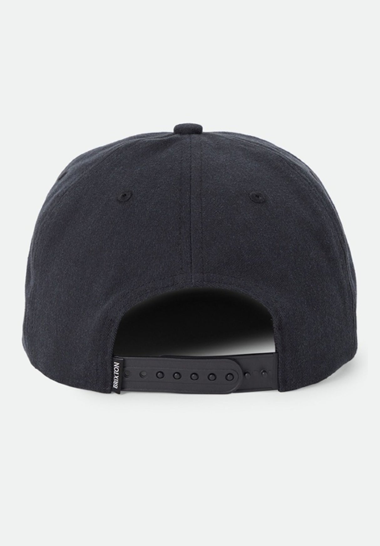 Brixton Covall Netplus Snapback Cap black – Back view