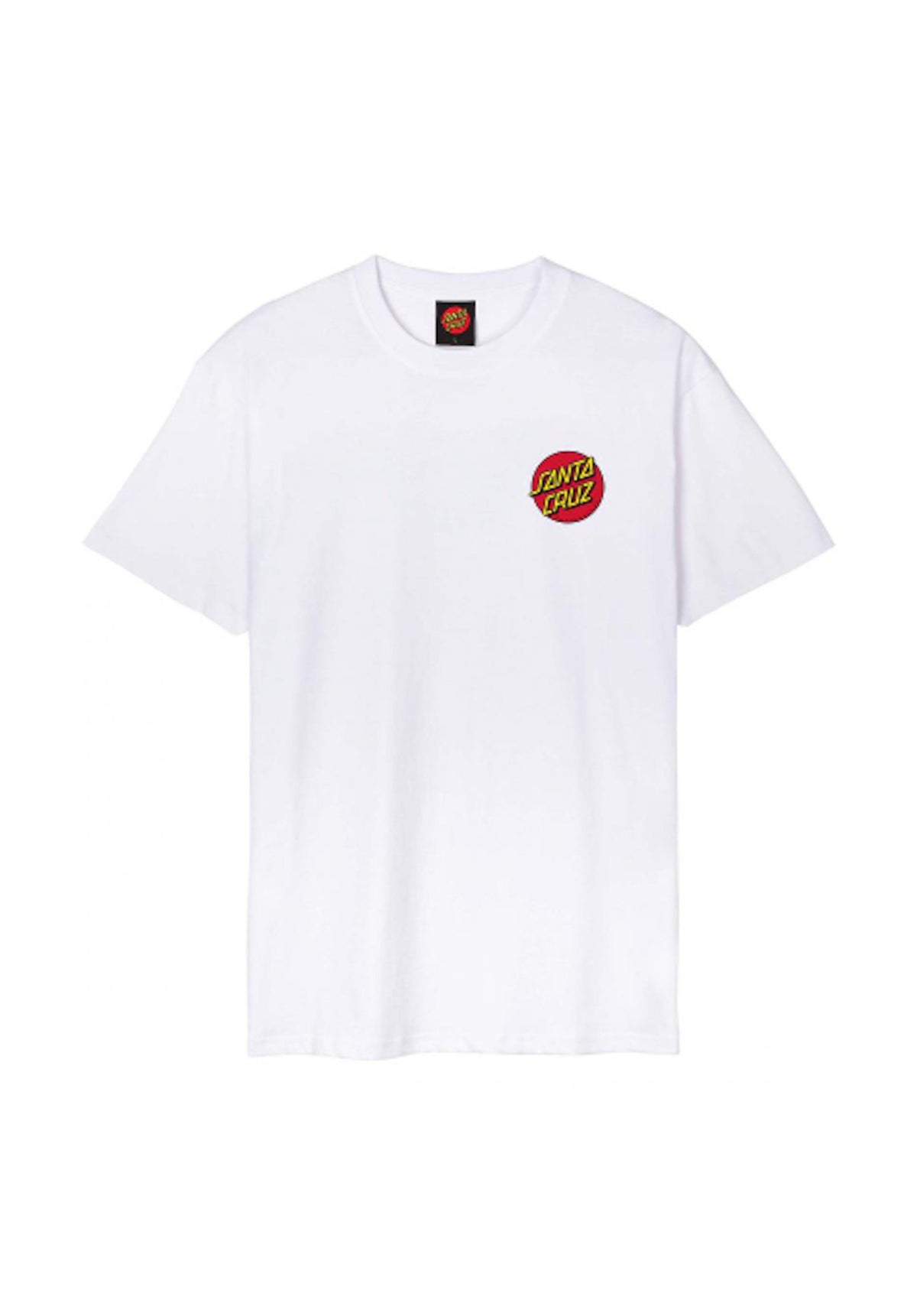 Santa-Cruz Classic Dot Chest SP26 T-Shirt white – Set bagfra