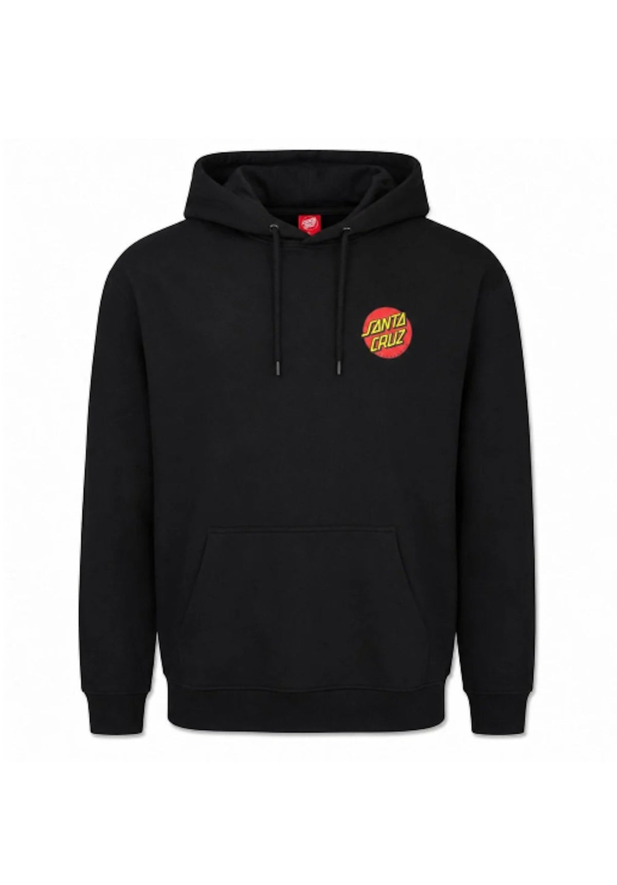 Santa-Cruz Classic Dot Chest Hood Hoodie-sweater black – Achteraanzicht