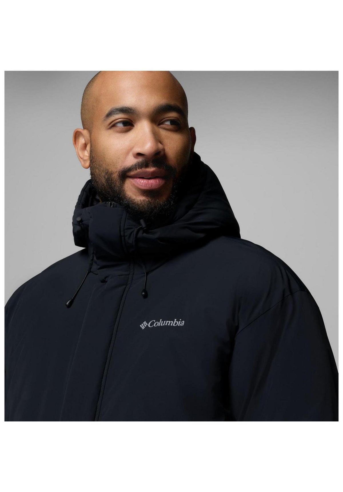 Columbia Street Heights Winter Jackets black – Back view