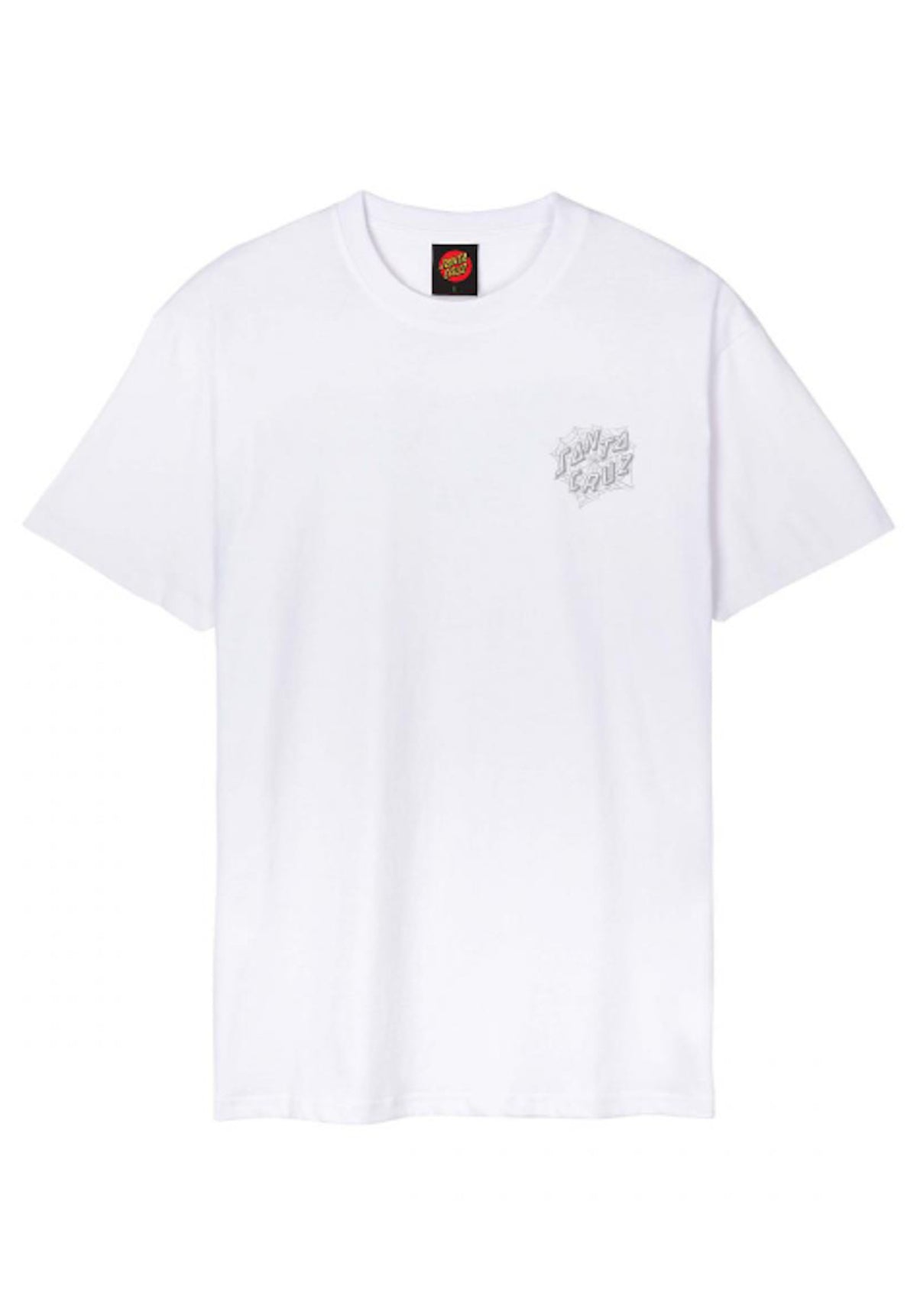 Santa-Cruz Dressen Spider Camiseta white – Vista trasera