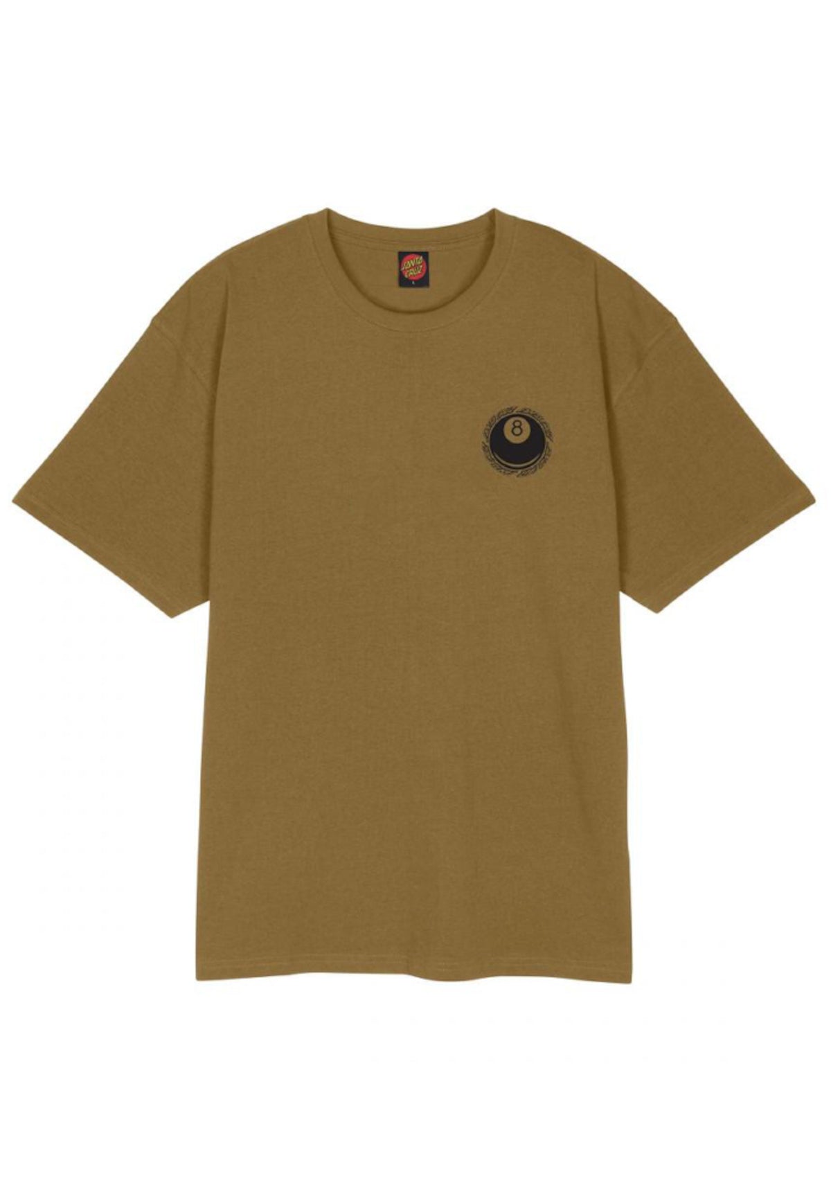 Santa-Cruz Winkowski Hachi Ball T-Shirt bronze – Back view
