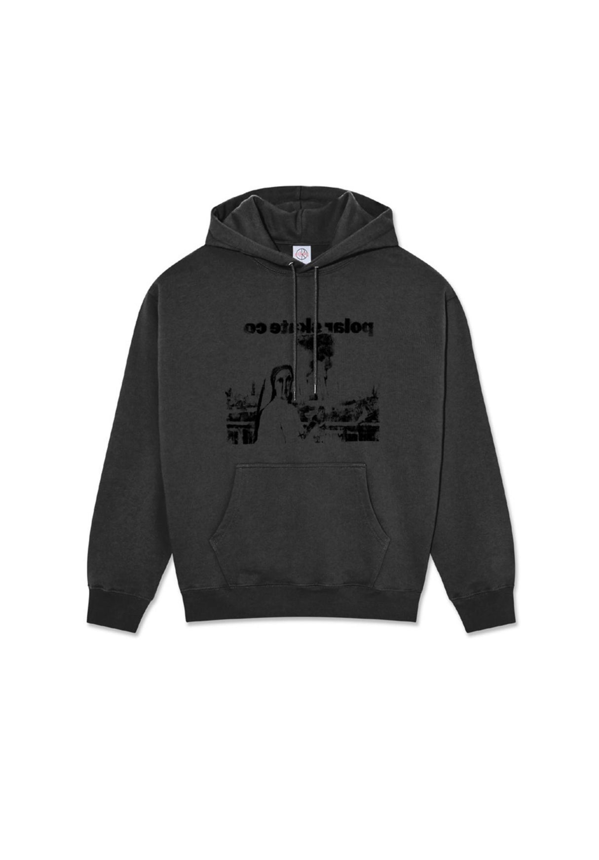 Polar Skate Co Dave Apocalypse Nun Sudadera dirtyblack – Vista trasera