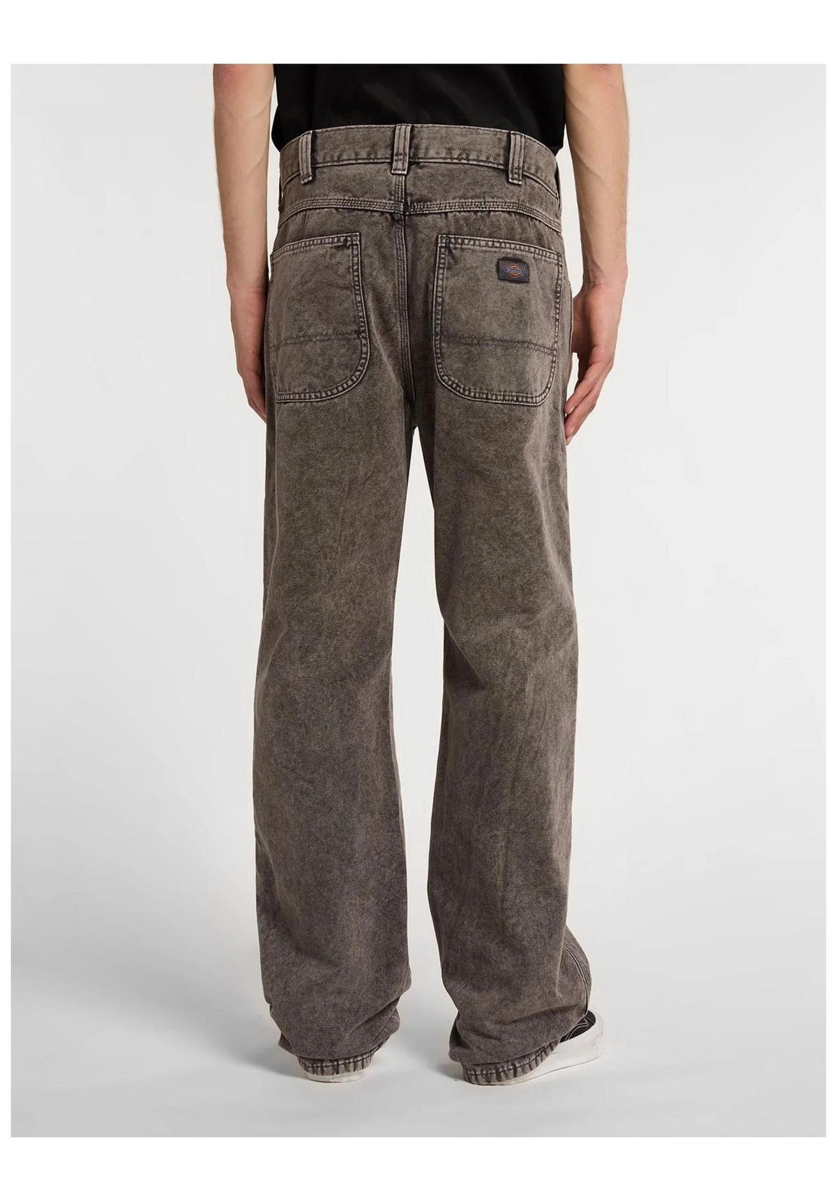 Dickies Houck Loose Chino- / Cloth pants charcoal – Back view