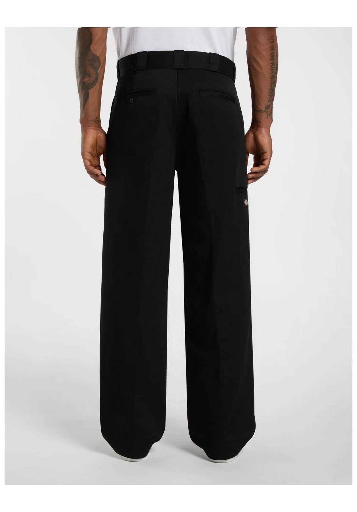 Dickies 247 Loose Chino- / Cloth pants black – Back view