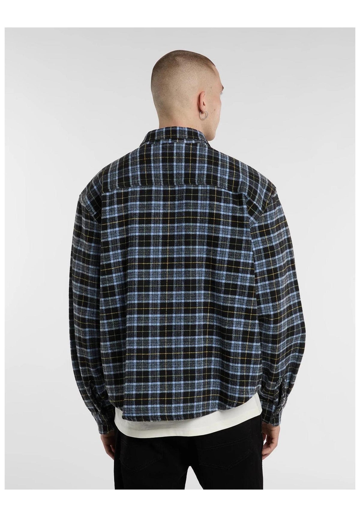 Dickies Dad Flannel T-Shirt black – Back view