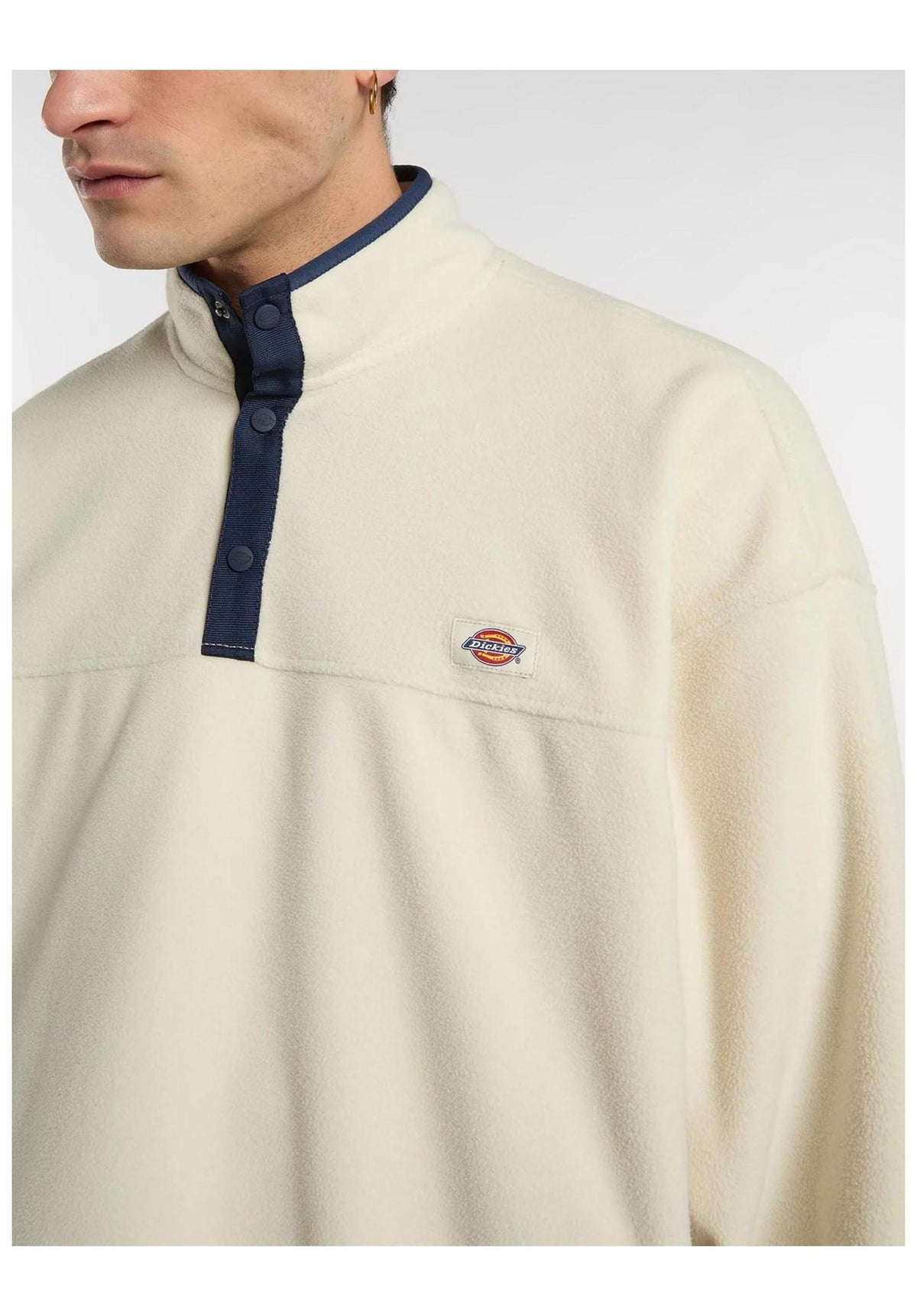 Dickies Leupp Sherpa Sweatshirt bone – Detail view 2