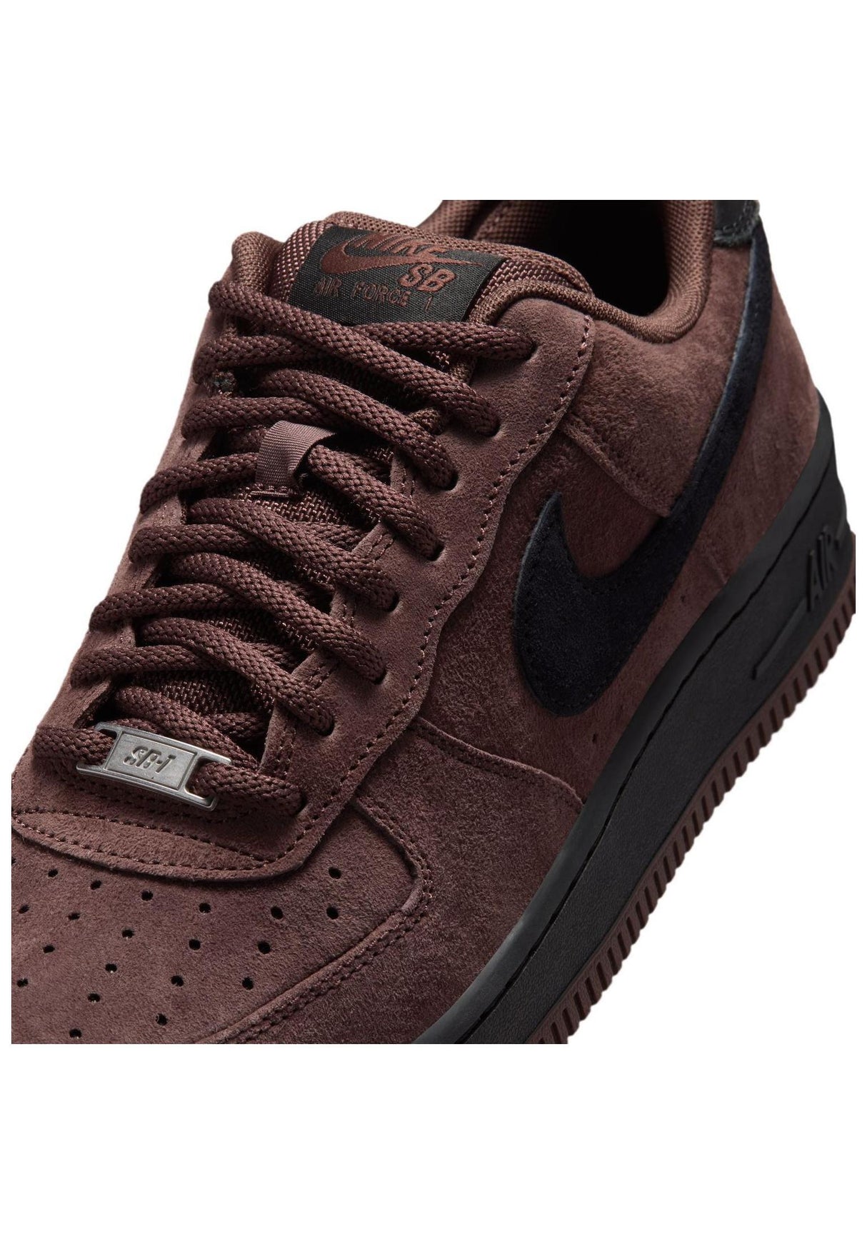 Air Force 1 lightchocolate-black-lightchocolate Oberansicht