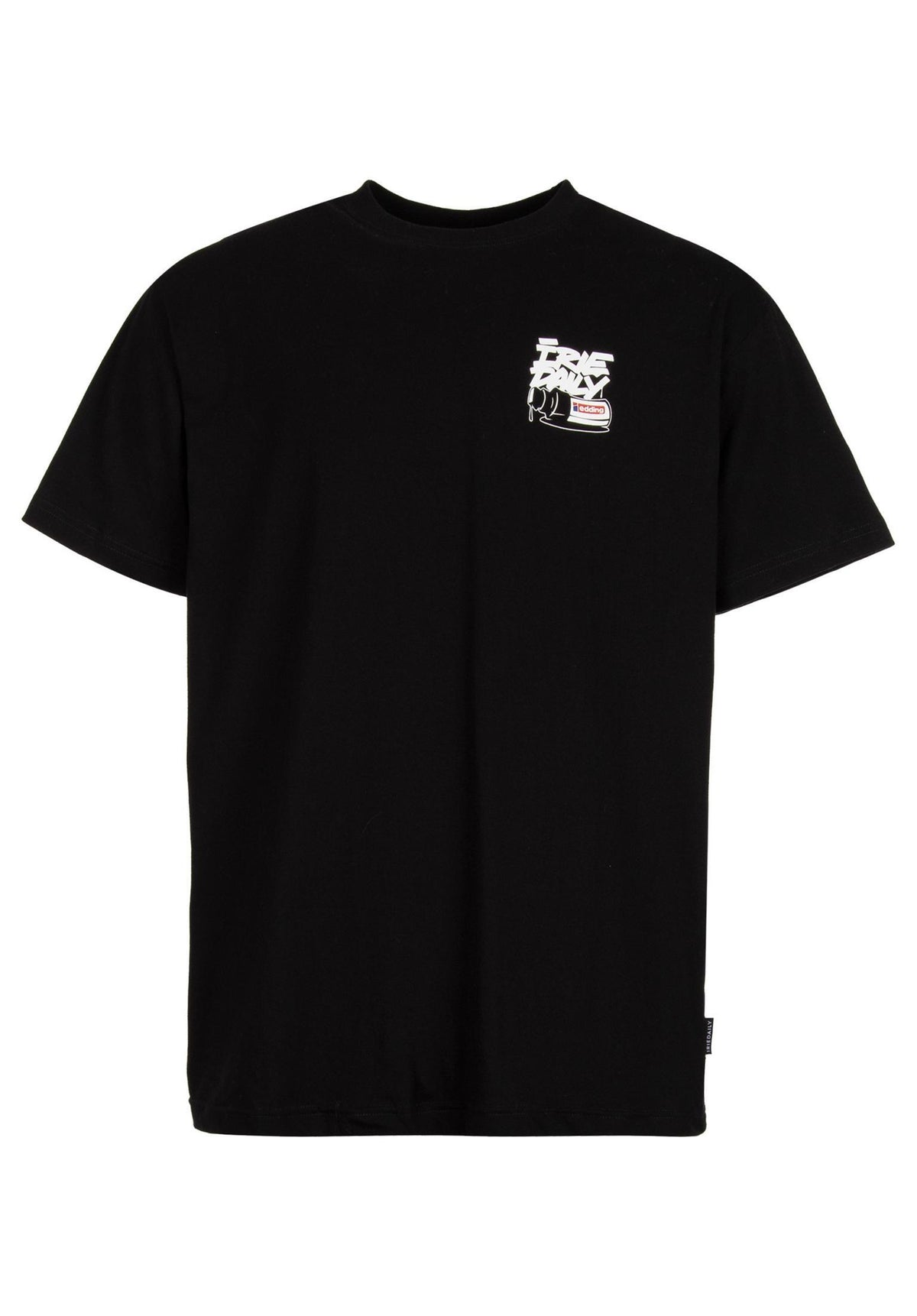 iriedaily x edding Demo Camiseta black – Vista trasera