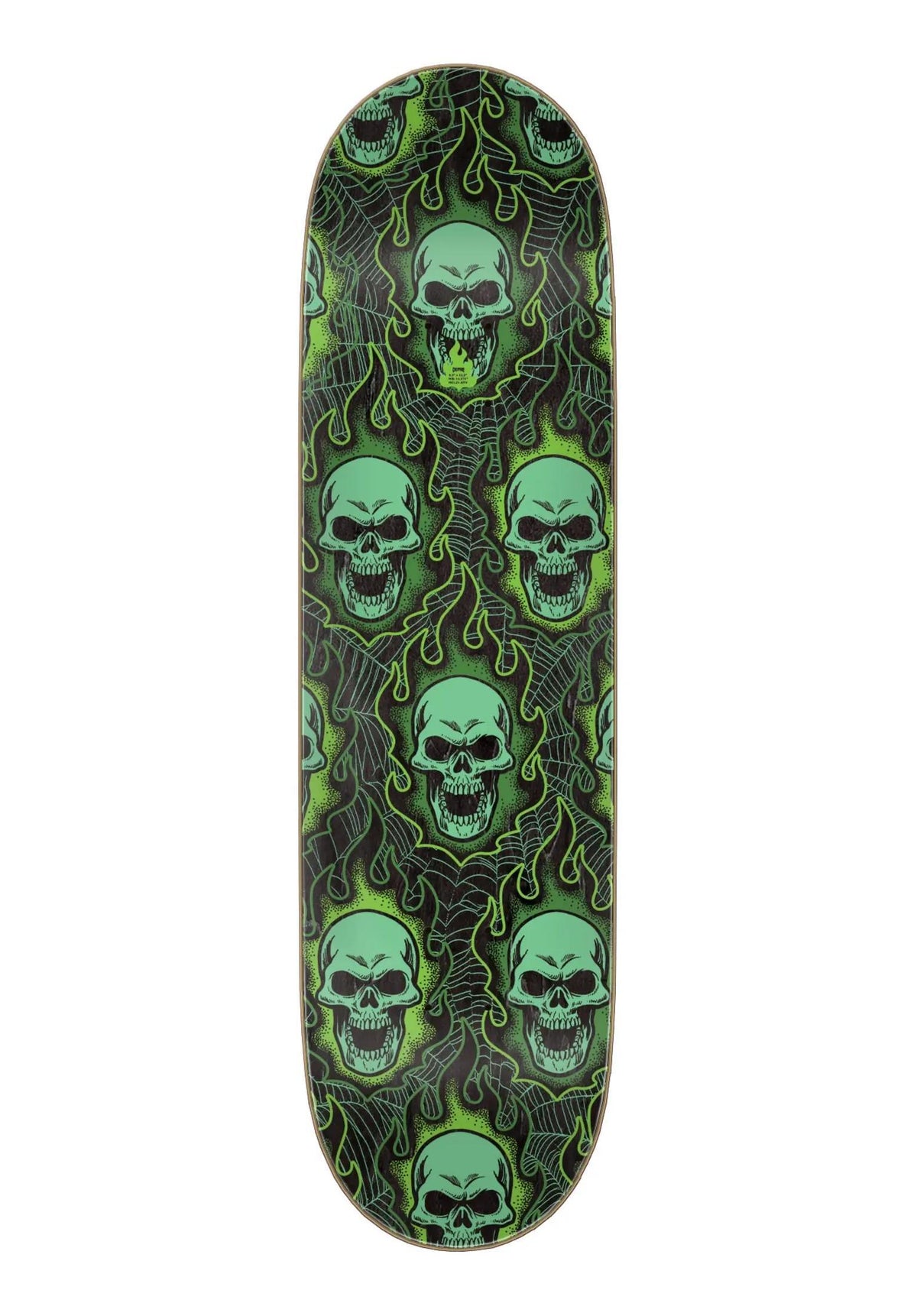 Creature Bonehead Webbed Tavola black-green – Vista posteriore