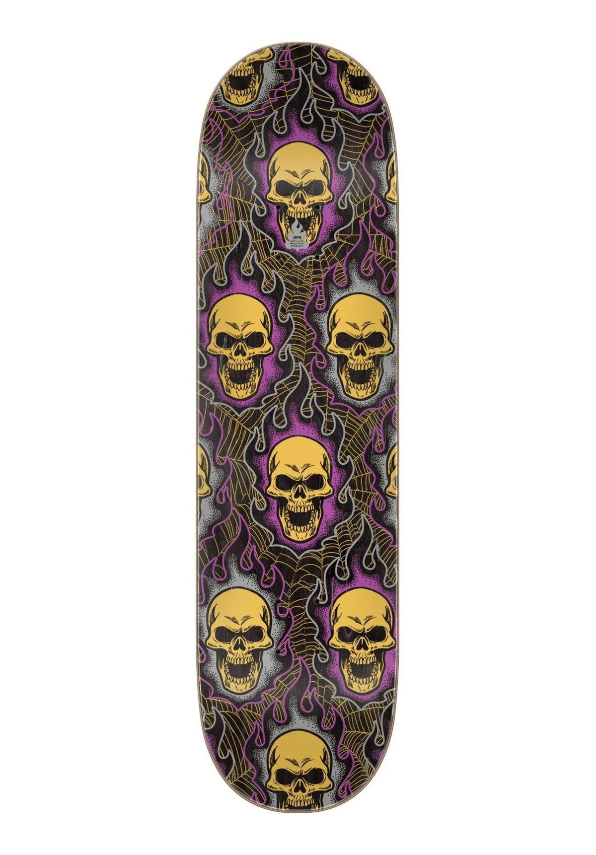 Creature Bonehead Webbed Deck black-purple – Set bagfra