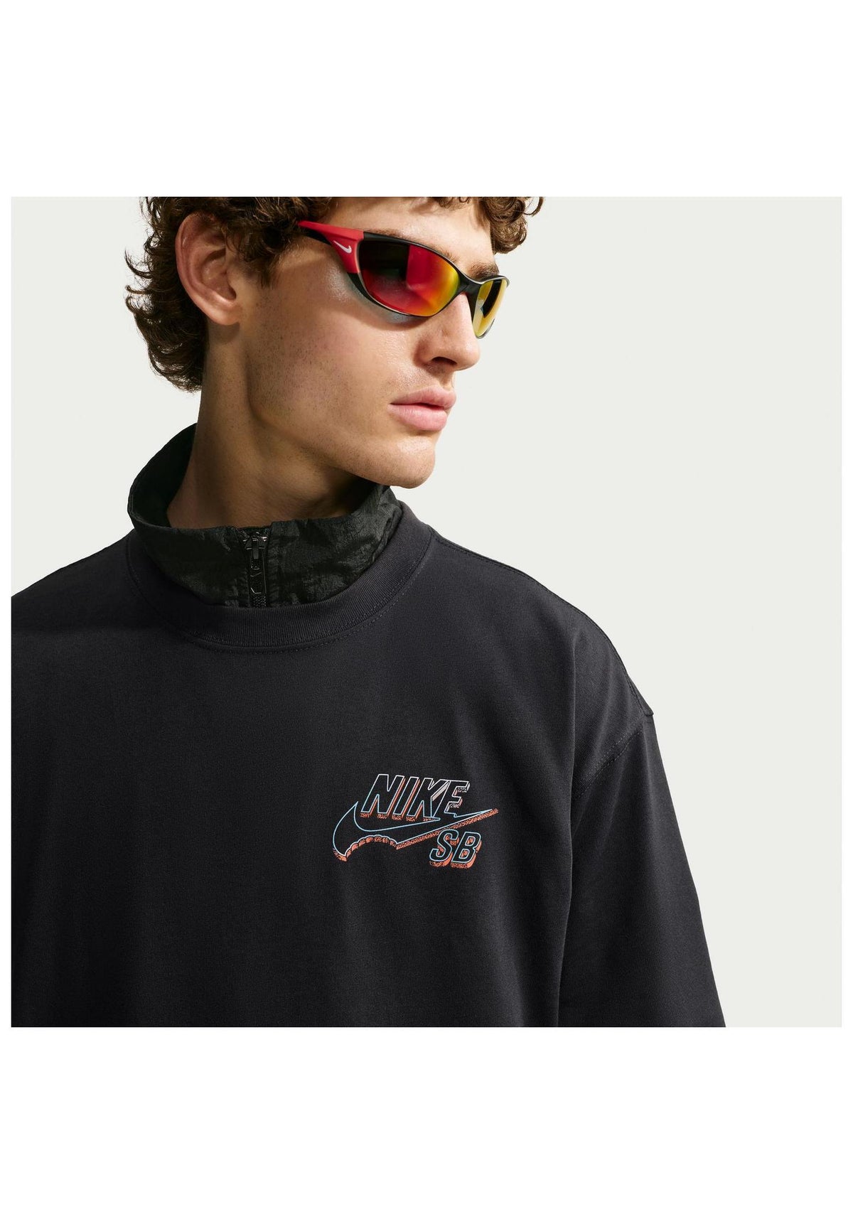 Nike SB Sharkbite Camiseta black – Vista trasera