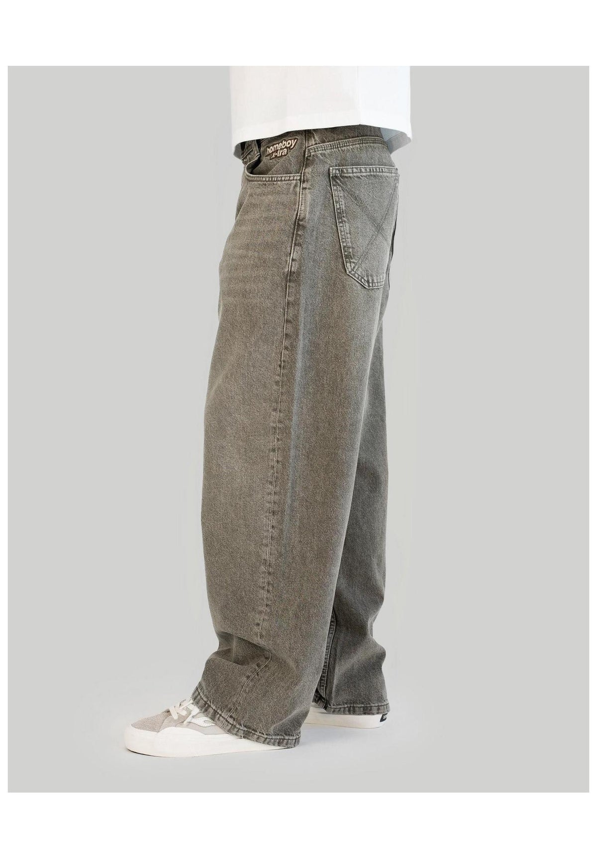 Homeboy x-tra MONSTER Dye Denim Jeans khaki – Detail view 1