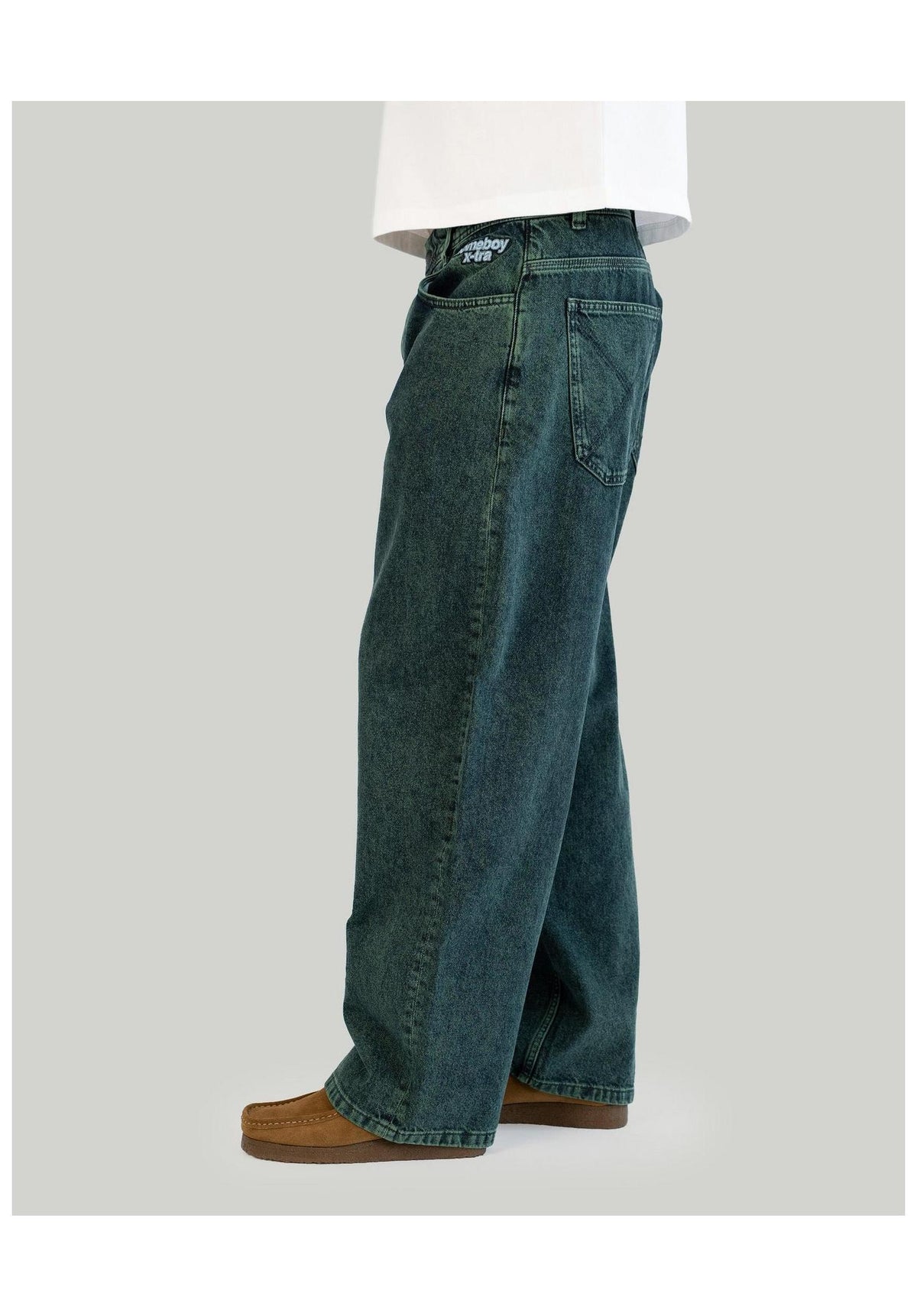 Homeboy x-tra MONSTER Dye Denim Jeans beast-green – Detail view 1