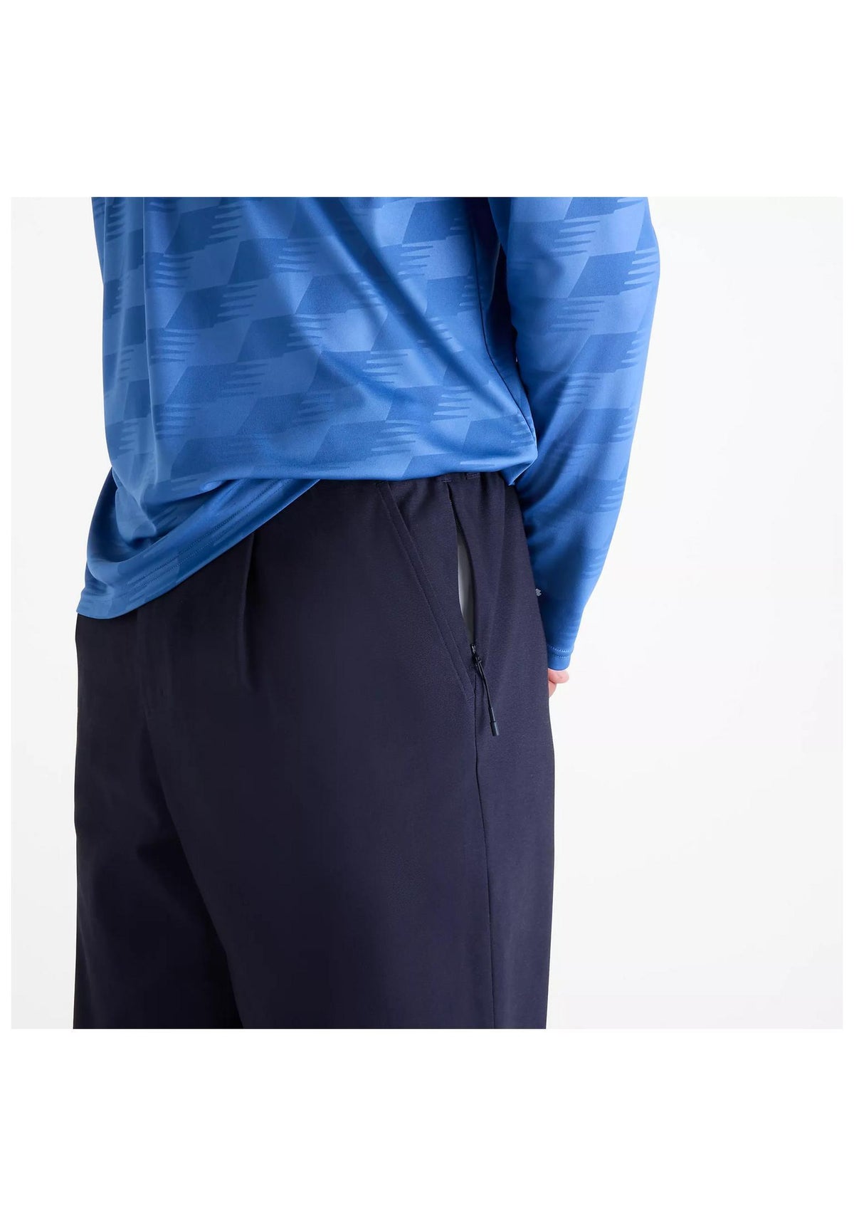 New Balance Numeric Pleated Pant Chino- / Cloth pants navy – Top view