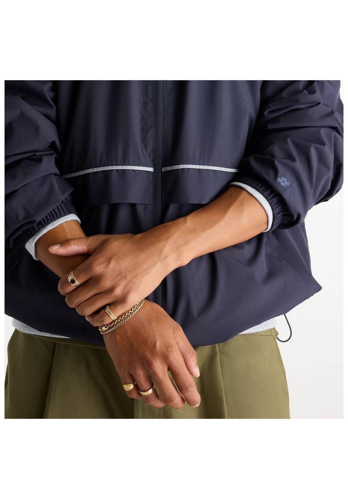 New Balance Numeric Archive Jacket Tracksuit Top night – Detail view 2