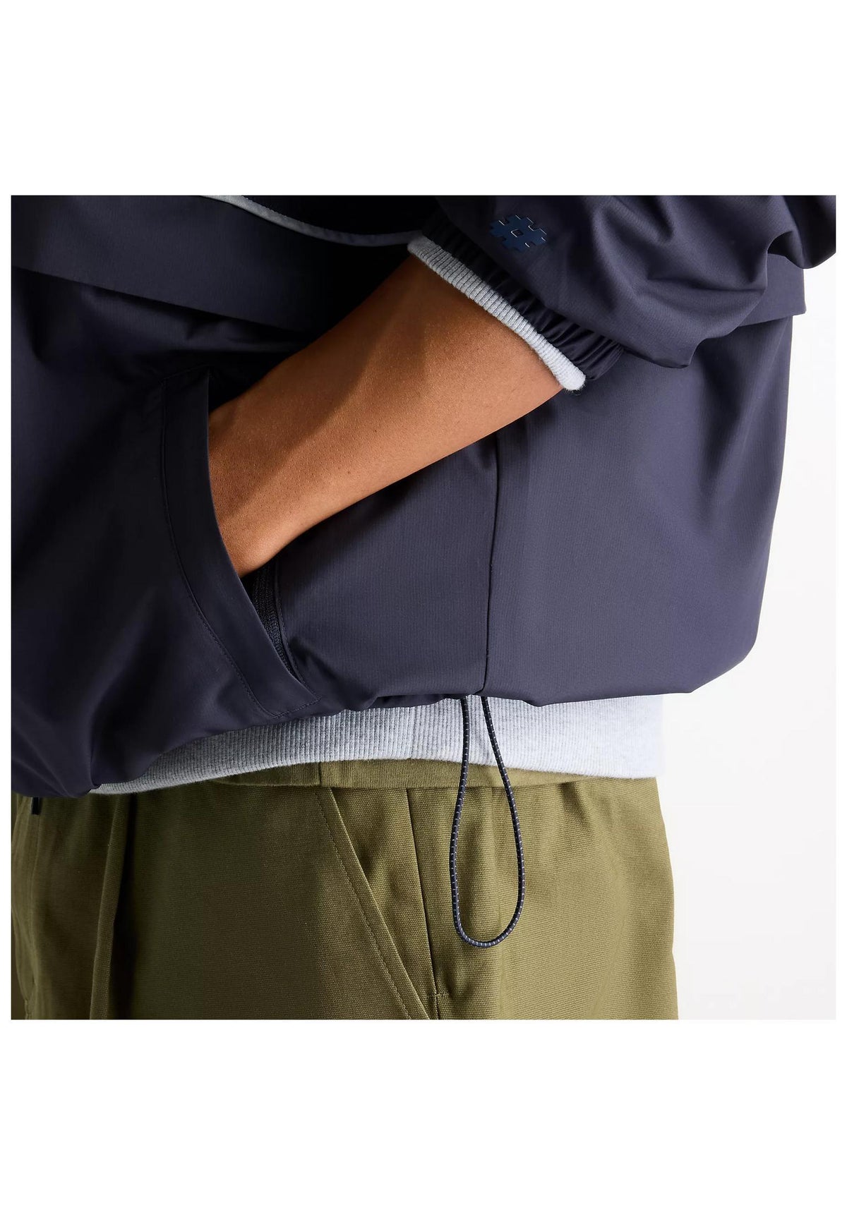 New Balance Numeric Archive Jacket Tracksuit Top night – Side view