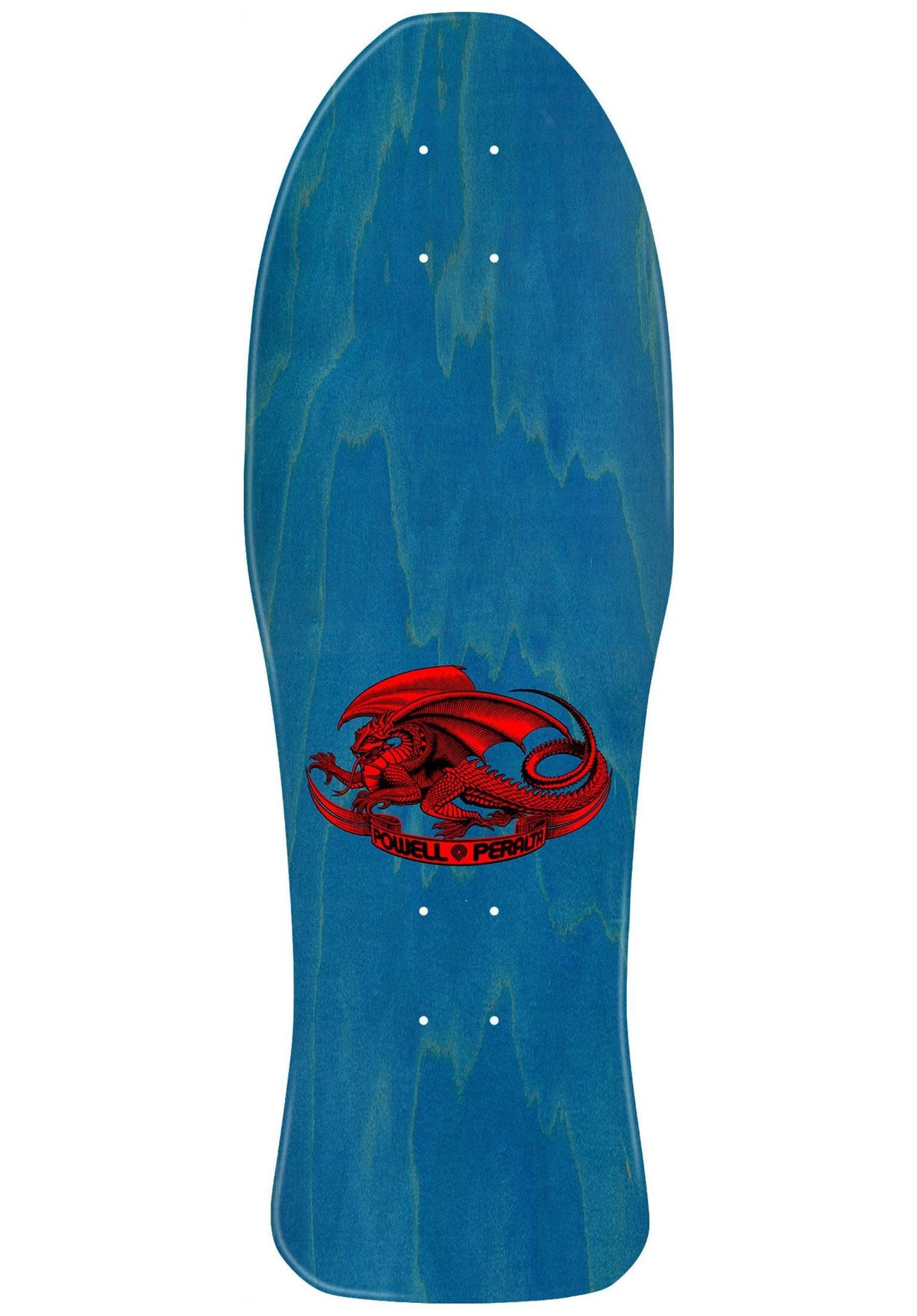 Powell-Peralta Caballero Chinese Dragon Tavola aqua foil – Vista posteriore
