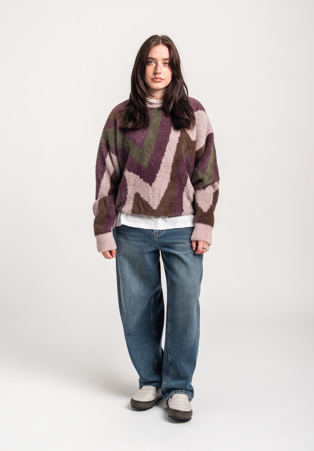 TITUS Marlia Pull darkberry-multi – Vue de détail 2