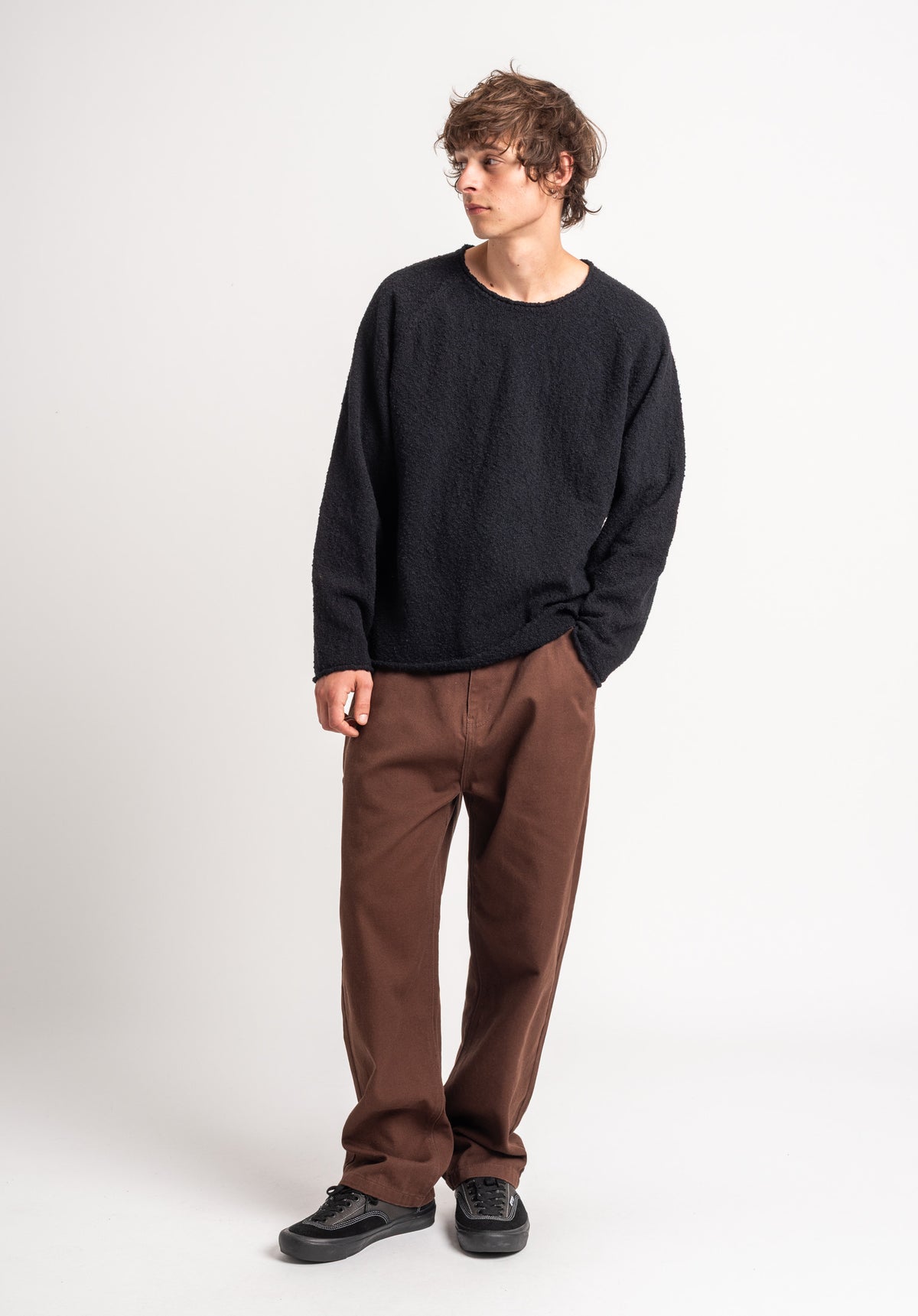 TITUS Elano Pull black – Vue de dessus