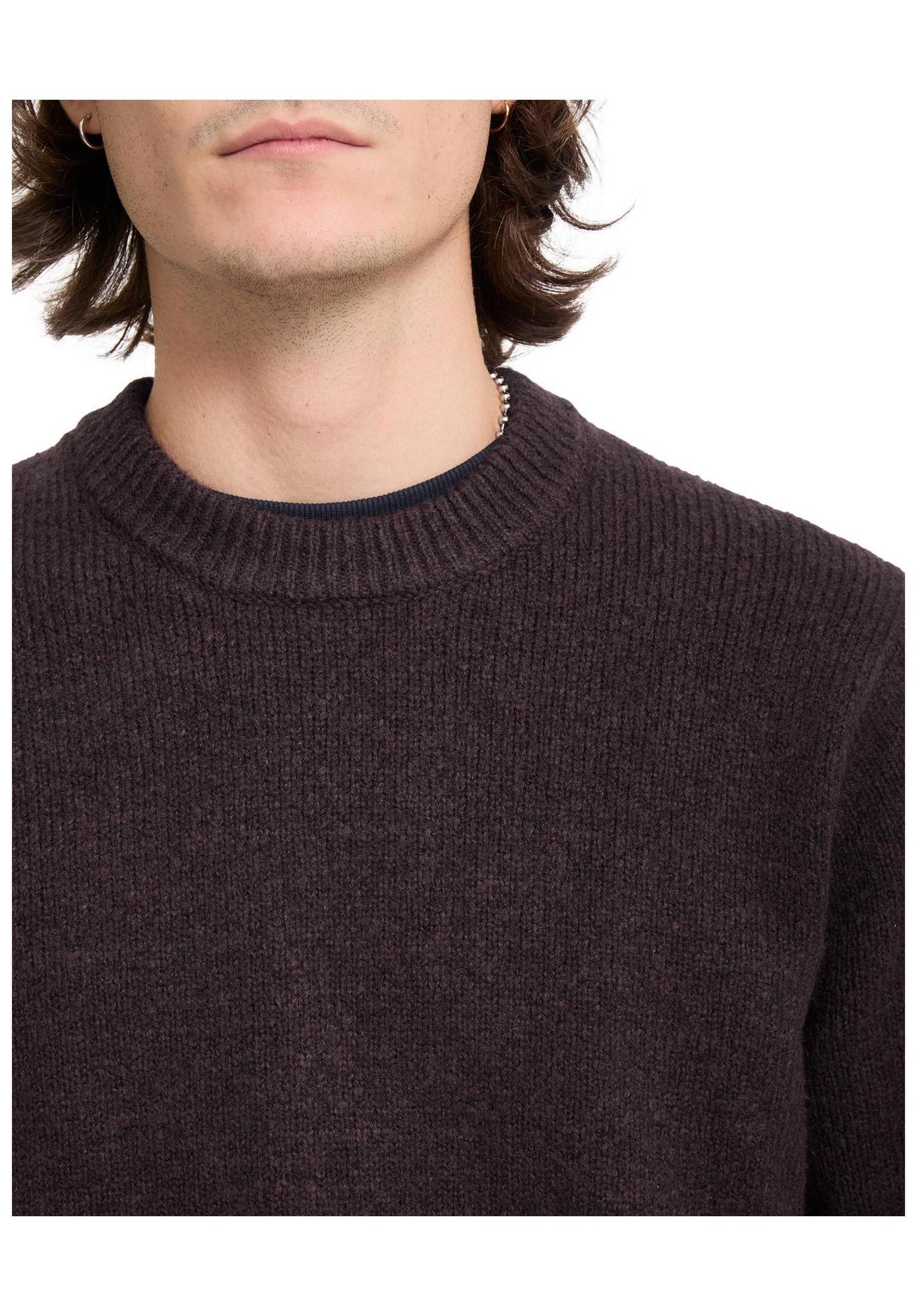 Volcom Edmonder II Maglione raisin – Vista di dettaglio 1