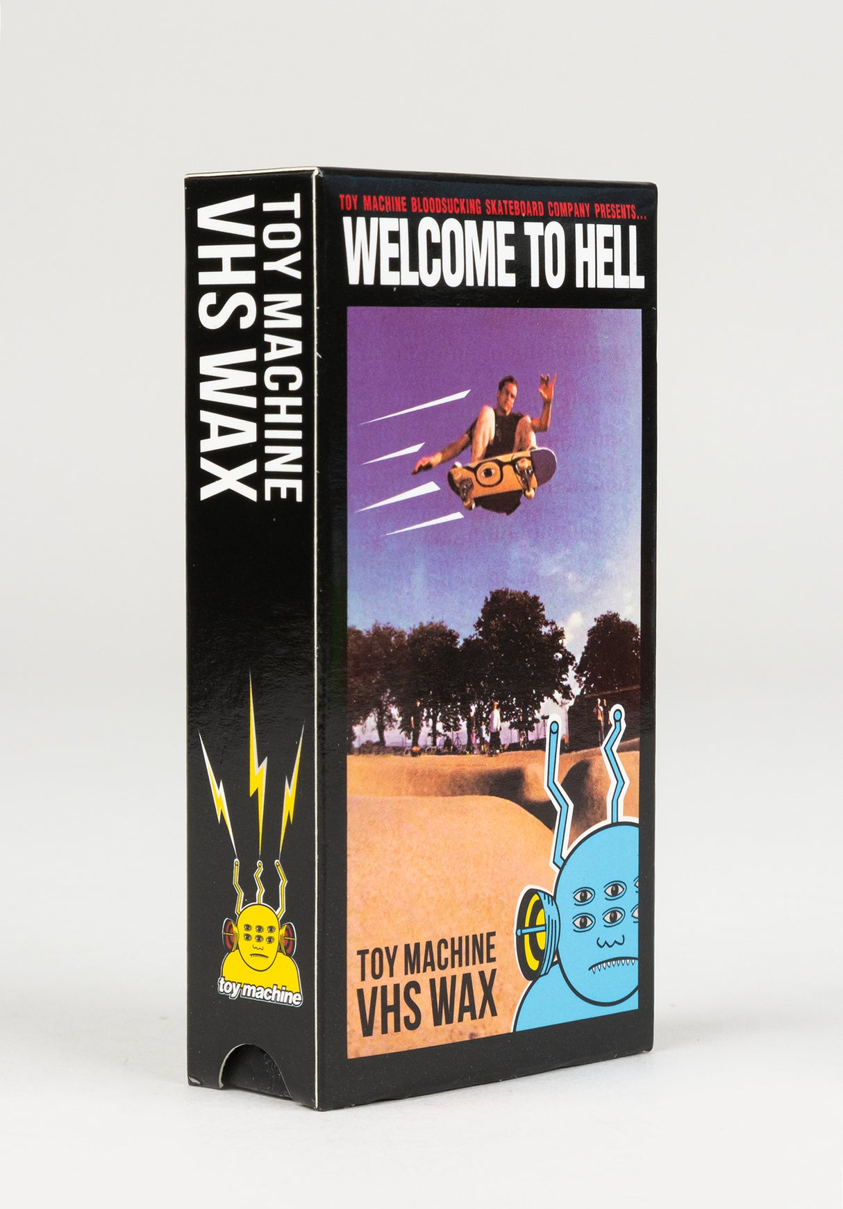 Toy-Machine Wax Welcome to Hell V.H.S Wax black – Achteraanzicht
