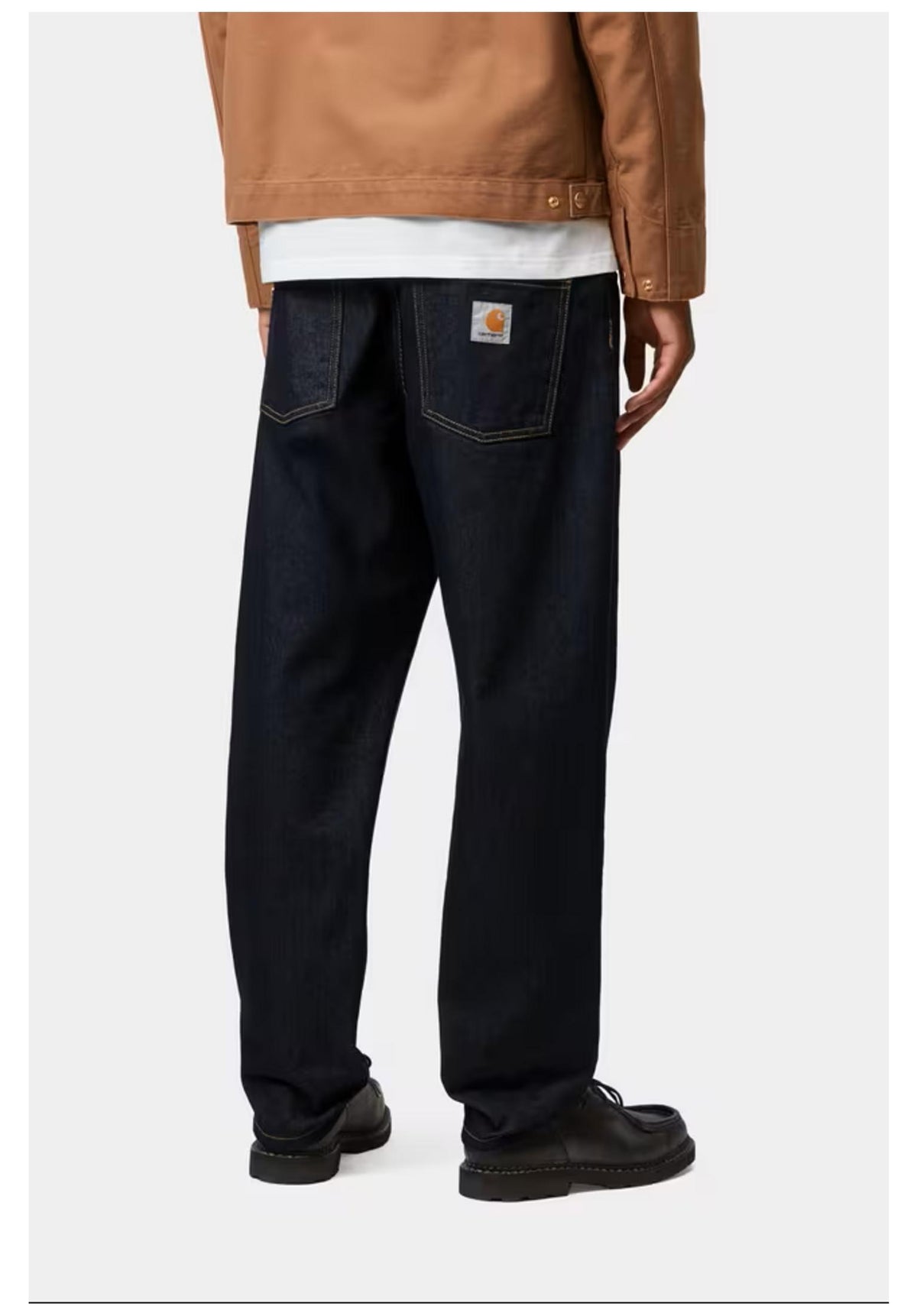 Carhartt WIP Newel Pant (Maitland / cropped) Jeans blueonewash – Detaljevisning 2