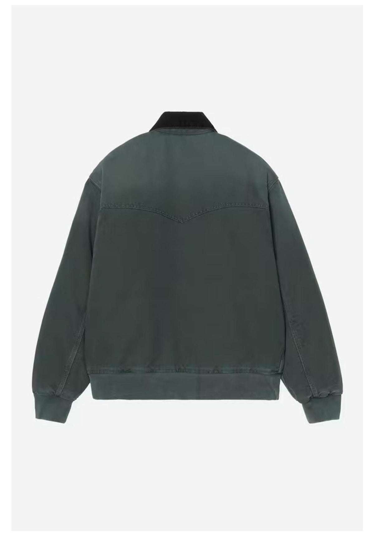 Carhartt WIP OG Santa Fe Jacket Winter Jackets raven-blackstonecanvas – Back view