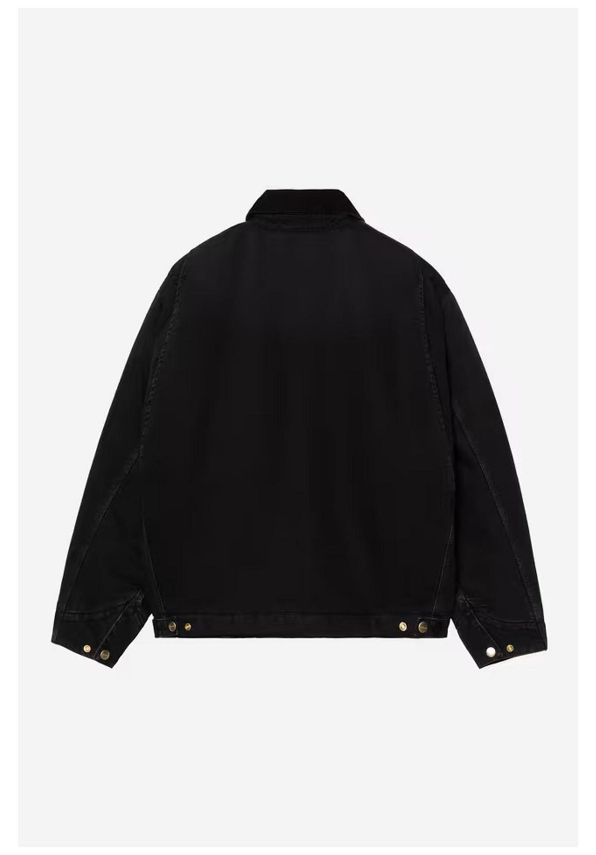 Carhartt WIP OG Detroit Winterjakke black-blackstonewashed – Set bagfra