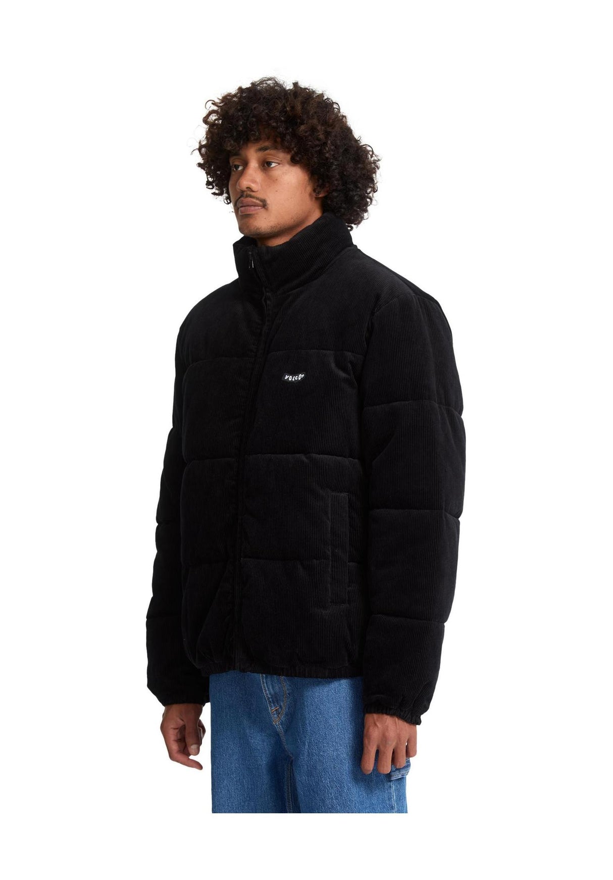 Volcom Walltz Cord Winterjacke black – Detail view 1