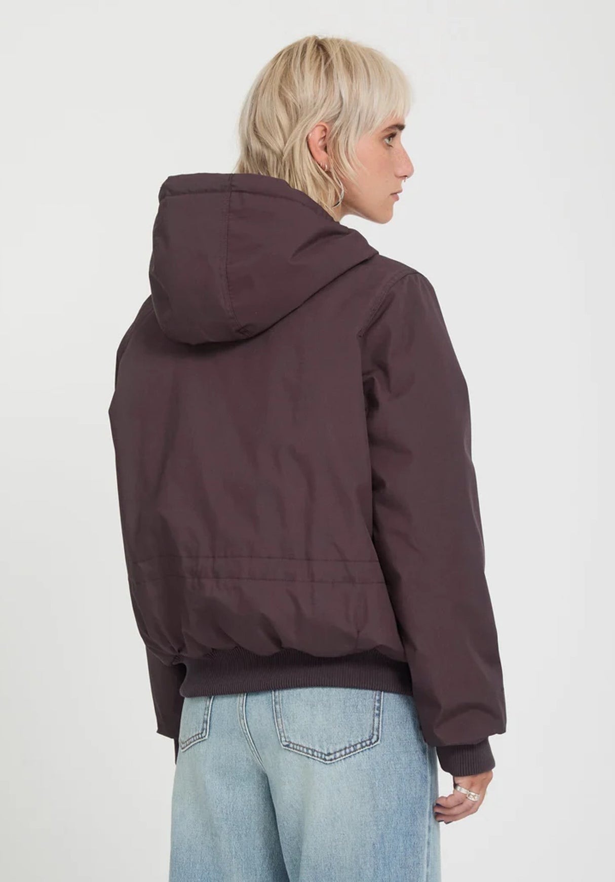 Volcom Wernan 10K Winter Jackets raisin – Back view