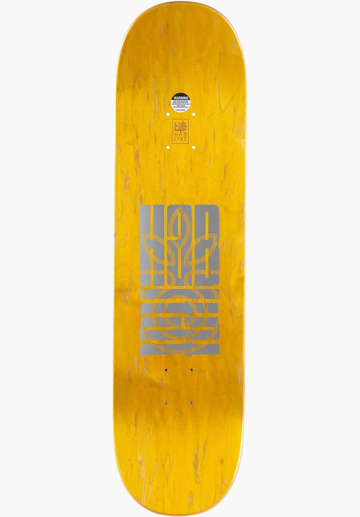 Habitat Apex Bold Twin Tail Deck white – Back view