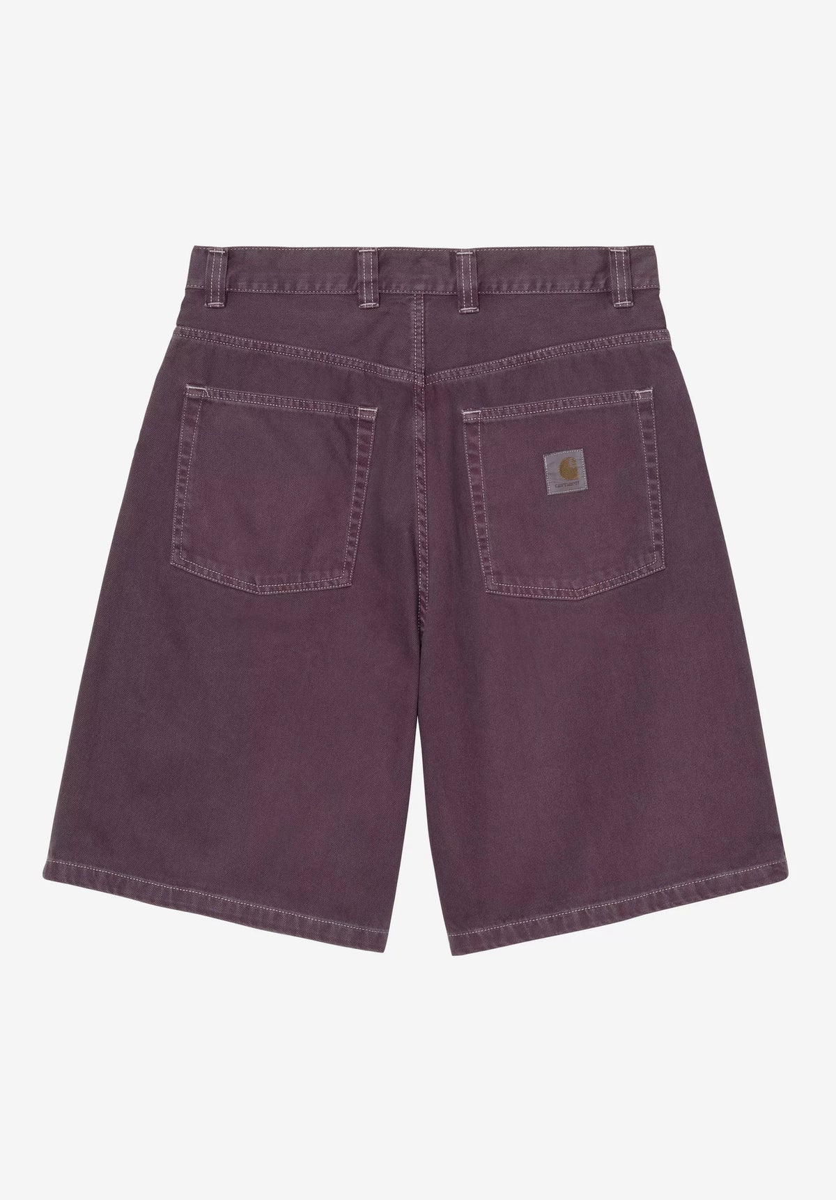 Carhartt WIP Brandon Short Jeans-Short cozypurplestonedyed – Back view