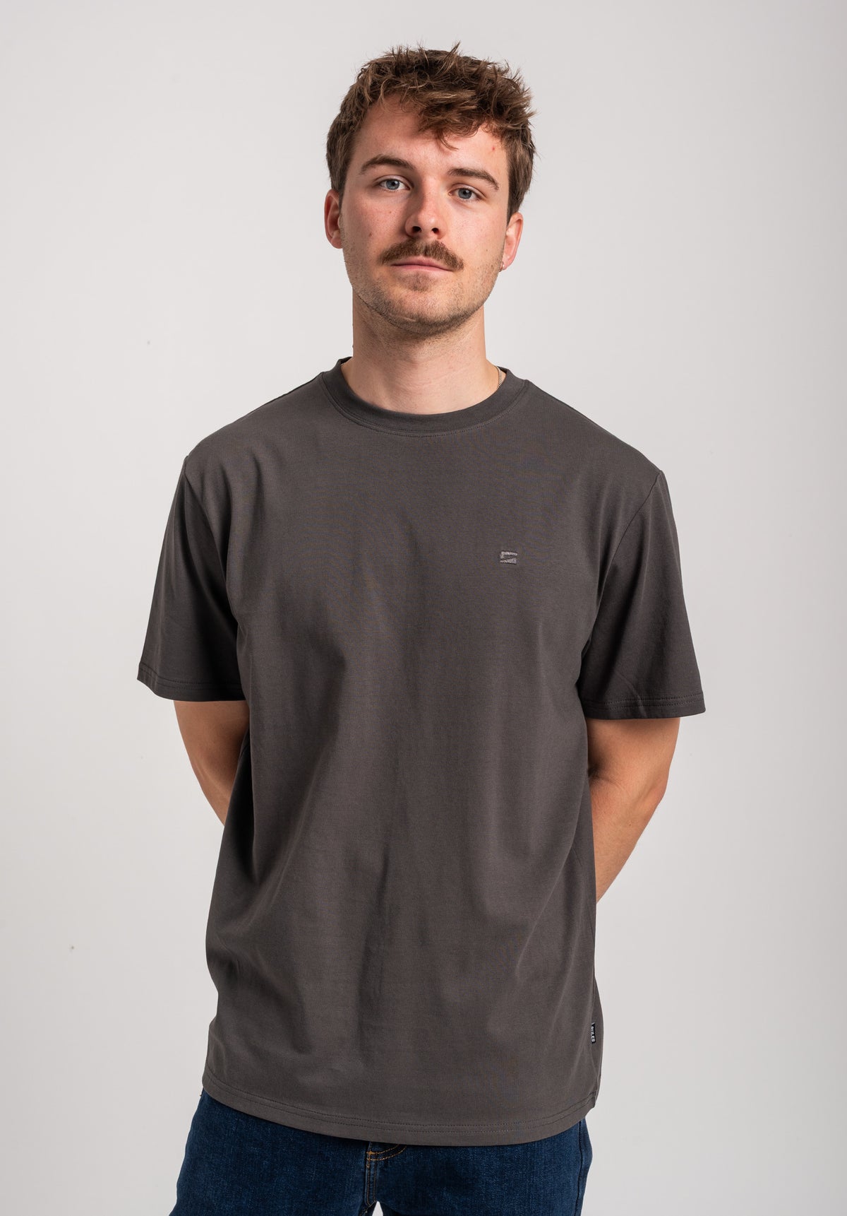Rules Easy Tee Camiseta leadgrey – Vista de detalle 2