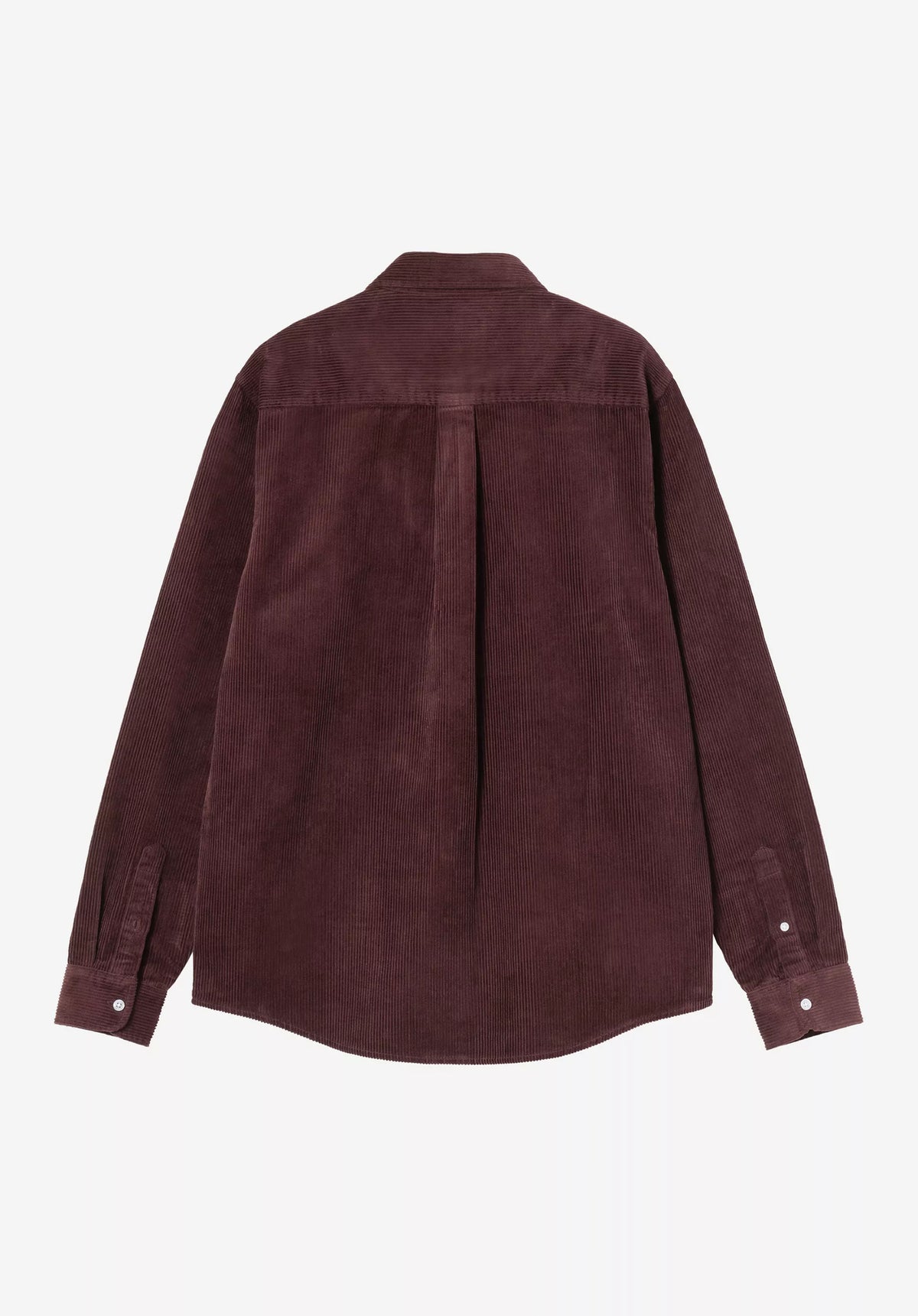 Carhartt WIP Madison Cord Shirt Skjorte-langærmet amarone – Set bagfra