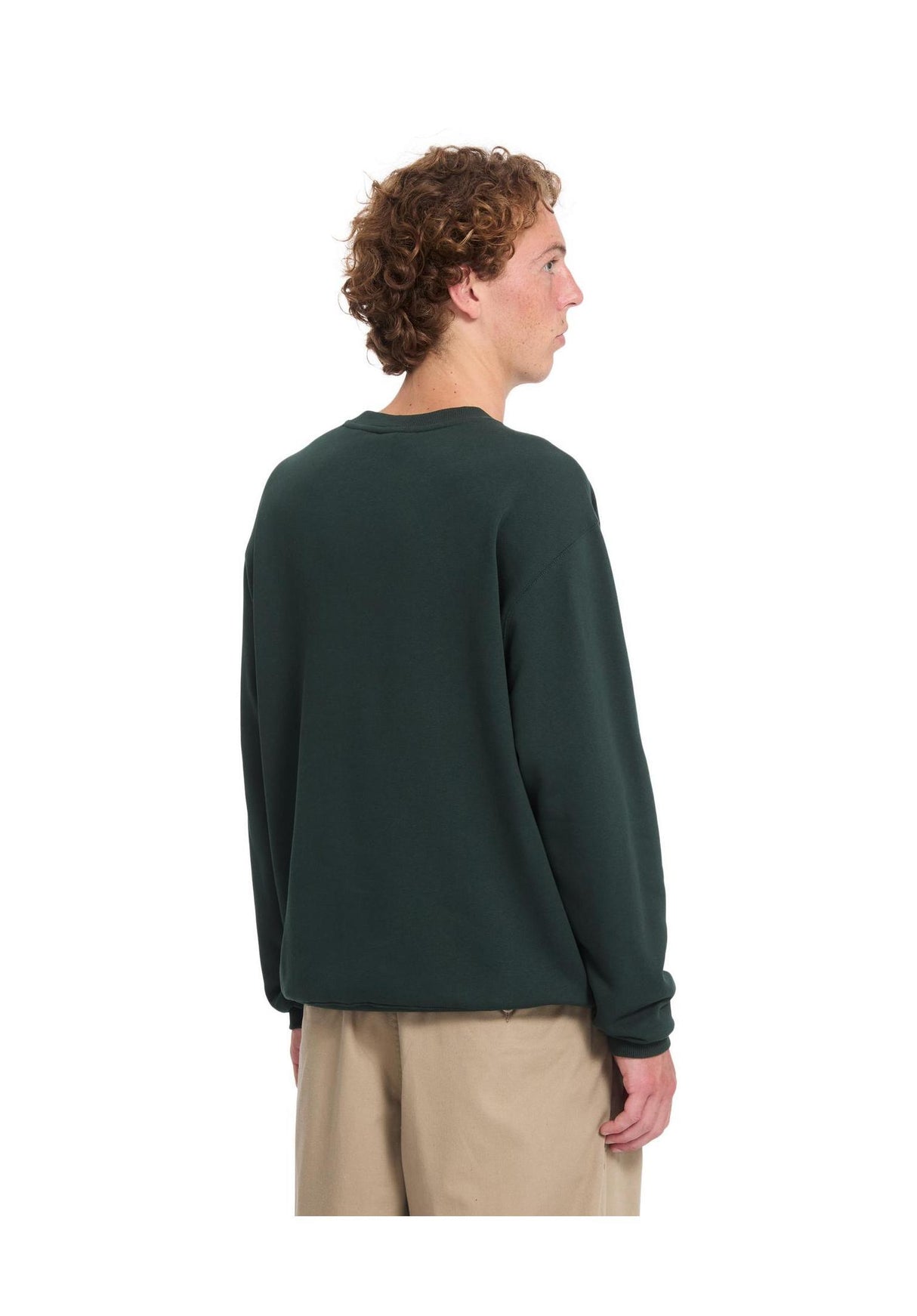 Volcom Single Stone Crew Sweatshirt scarab – Vue de dos
