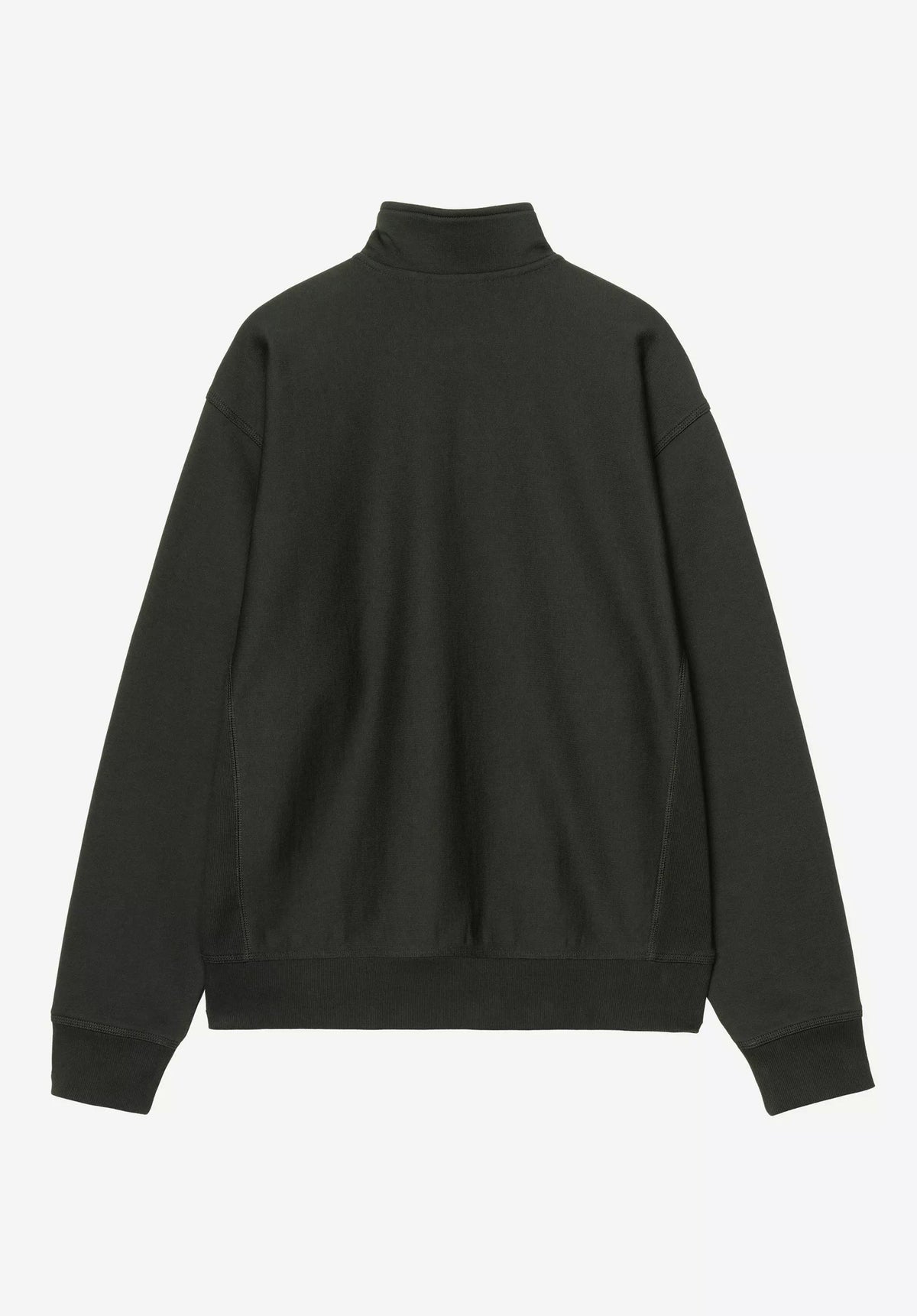 Carhartt WIP Half Zip American Script Sweatshirt raven – Achteraanzicht