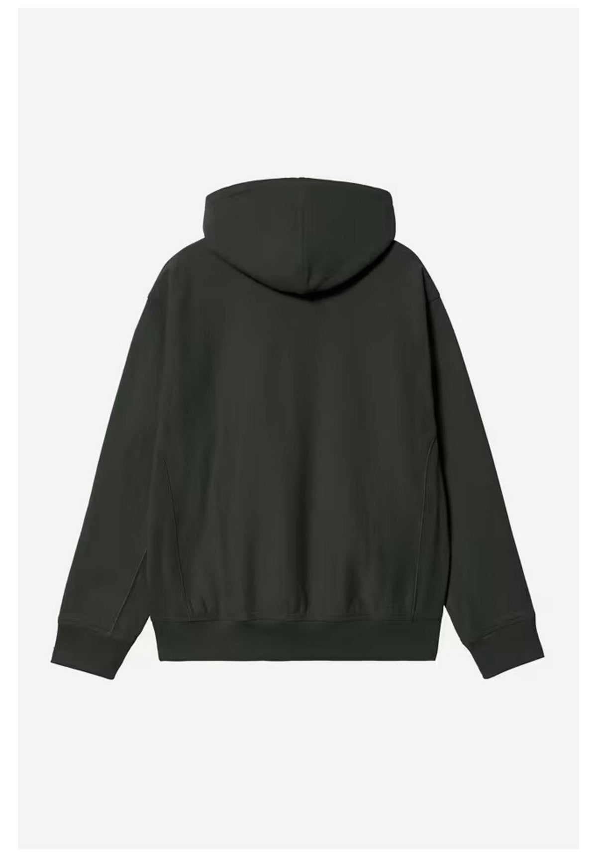 Carhartt WIP Hooded American Script Hoodie raven – Back view