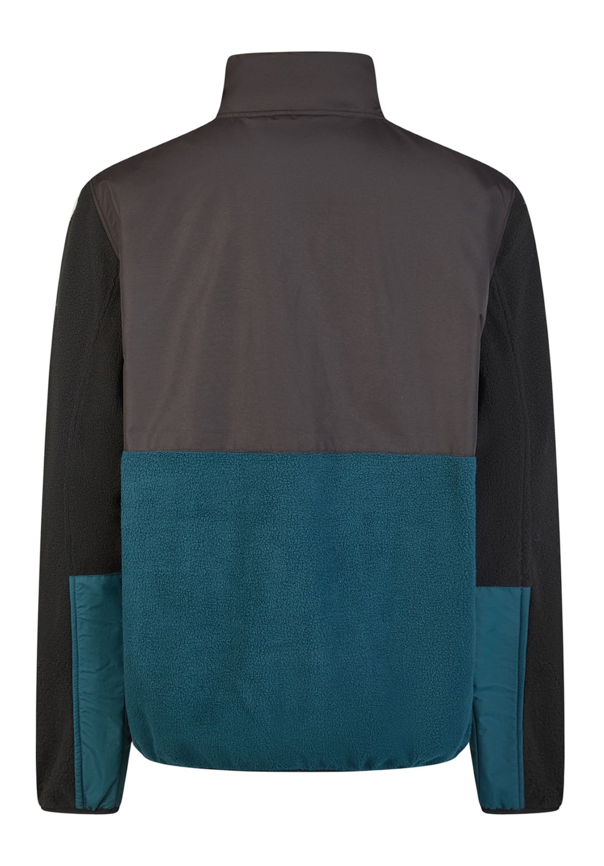 iriedaily Auf Deck Fleece Light Jacket darkorion – Back view