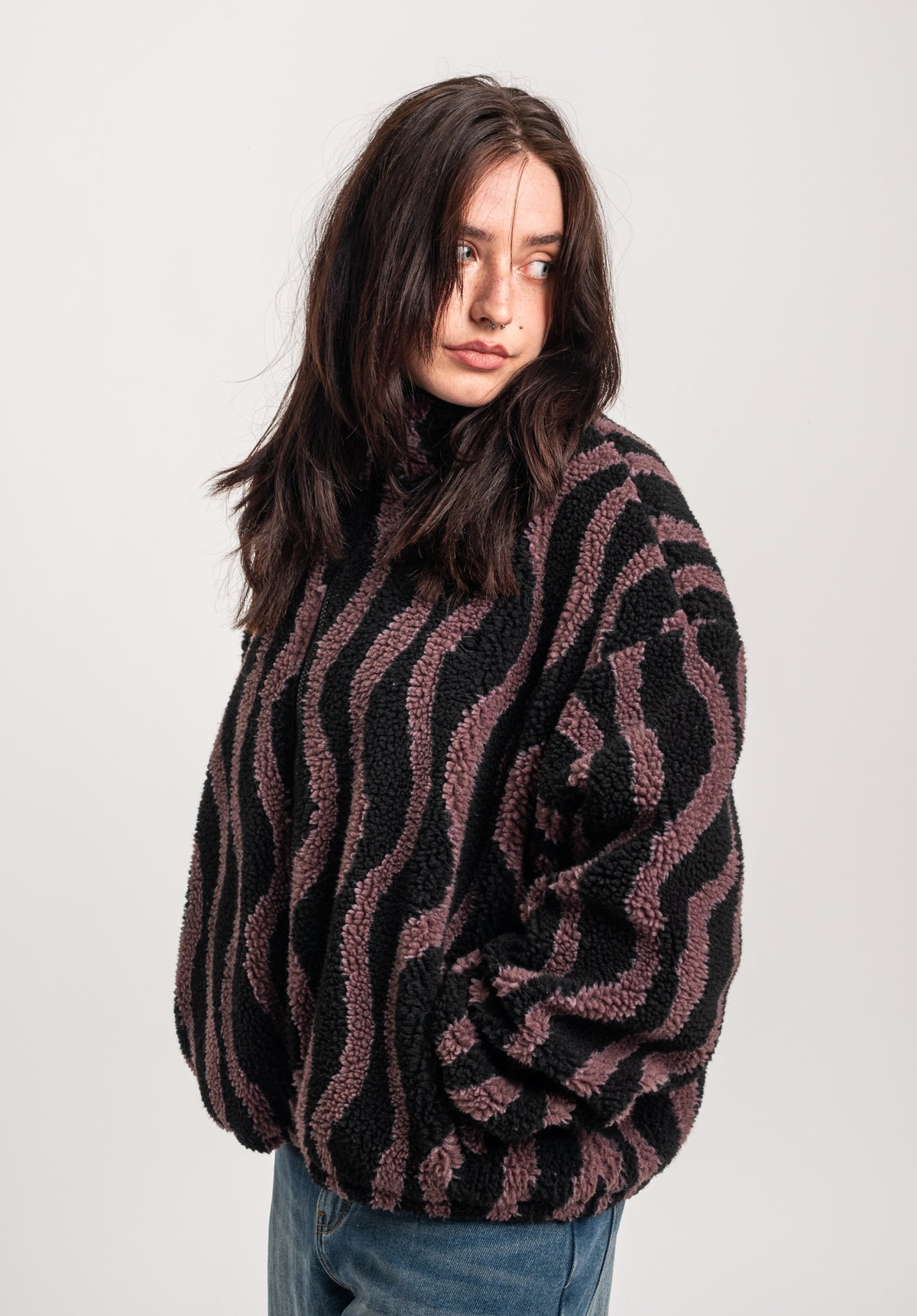 TITUS Nieva Light Jacket black-striped – Detail view 1