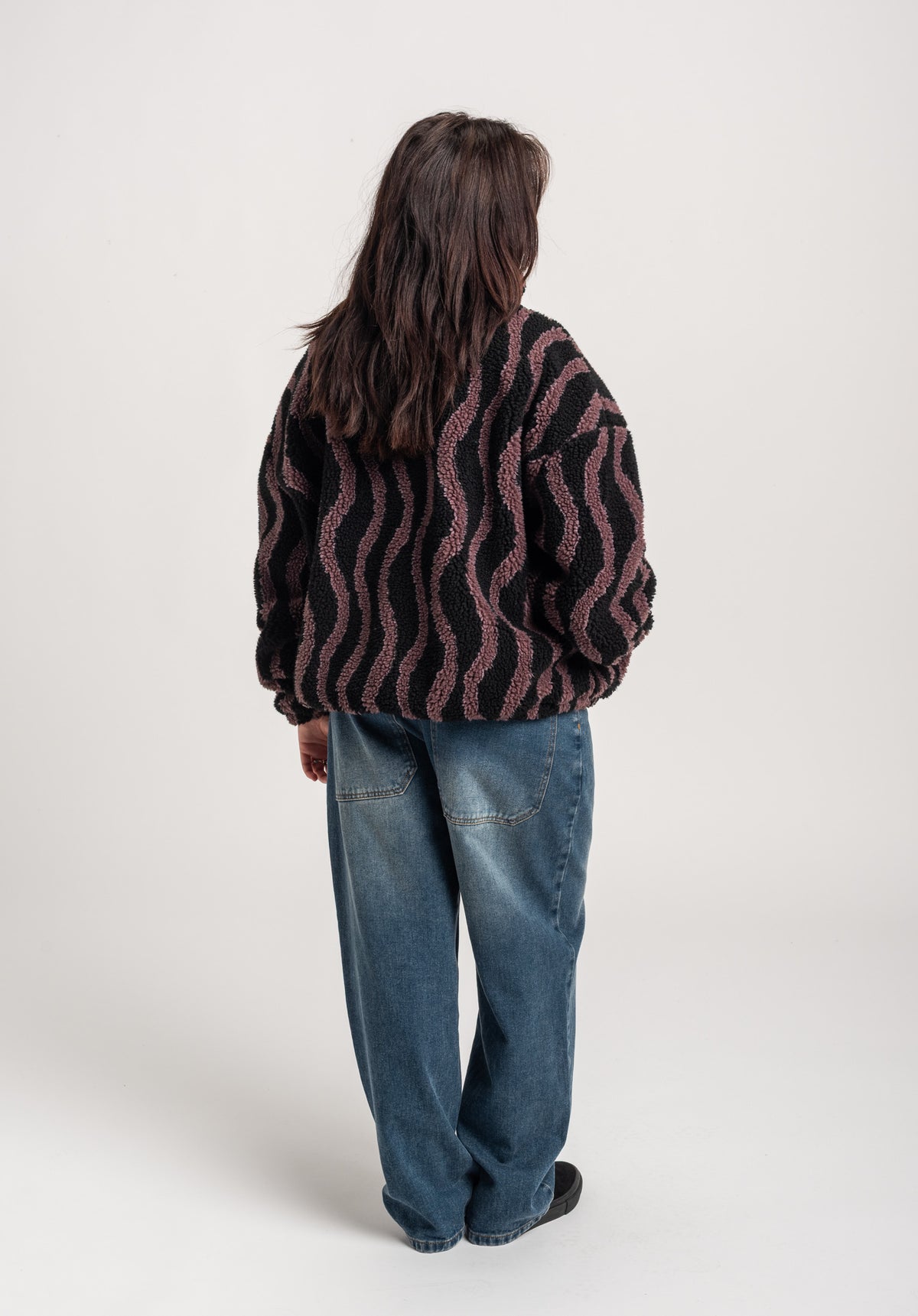 TITUS Nieva Light Jacket black-striped – Bottom view