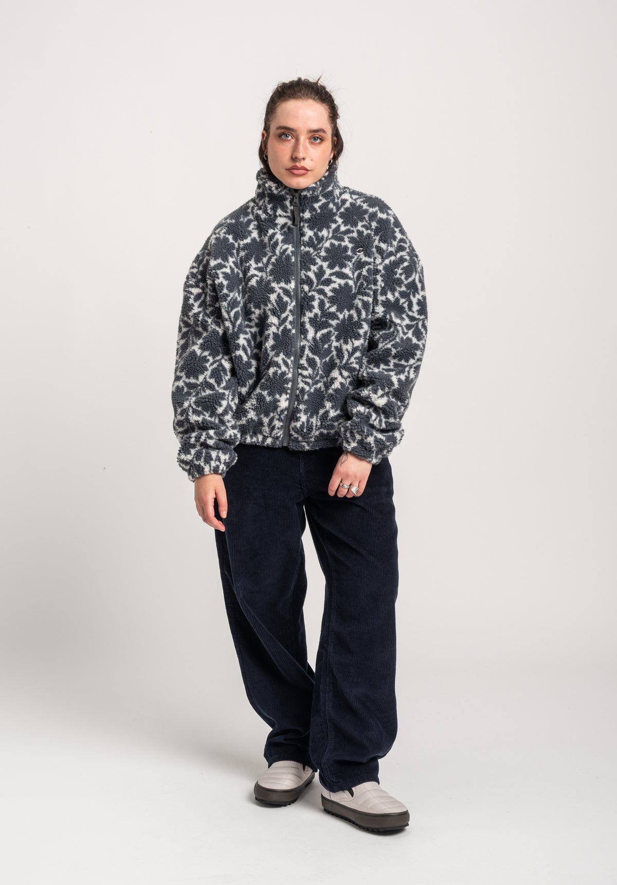 TITUS Nieva Light Jacket offwhite-greyblue – Side view