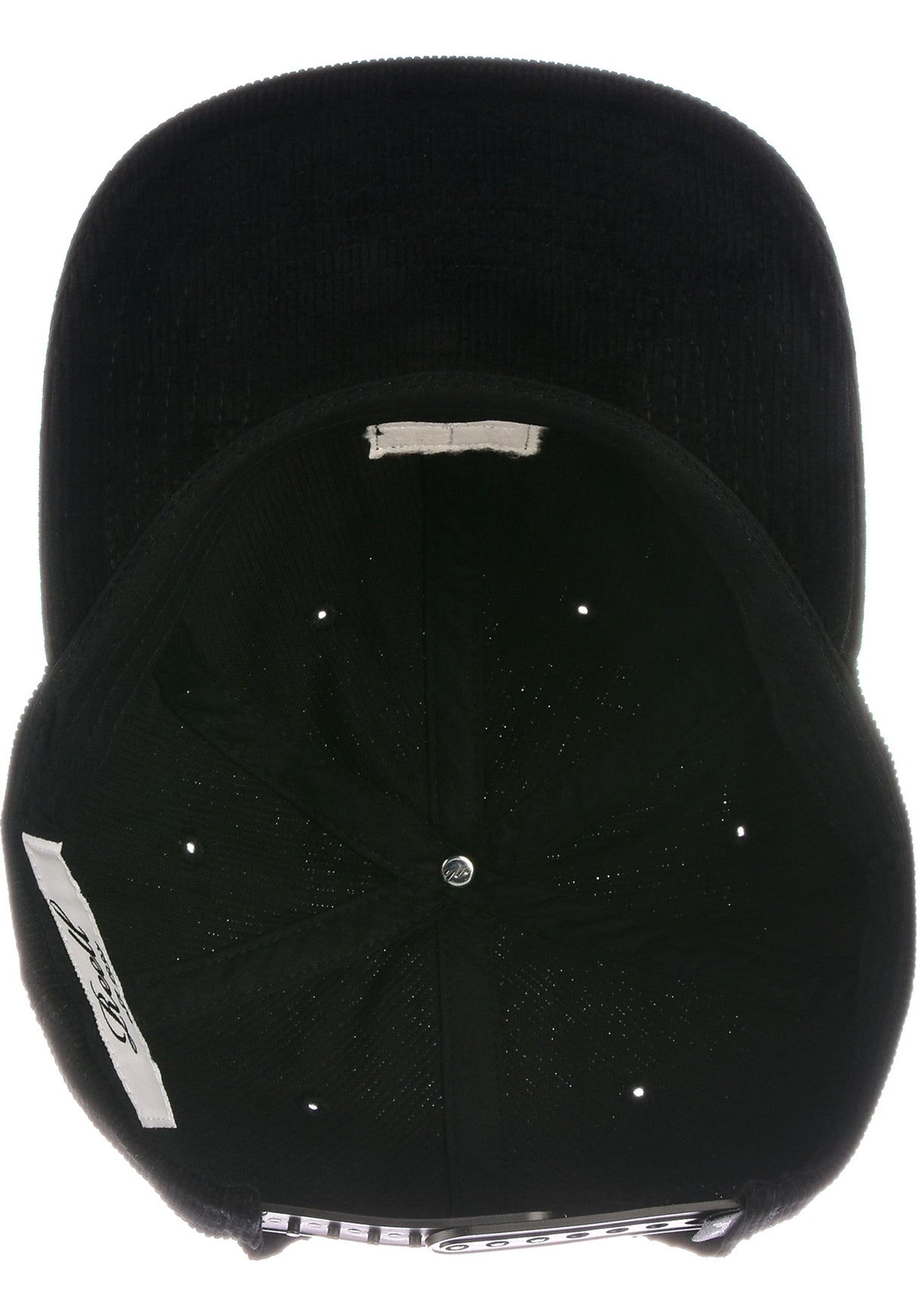 Reell Flat 6 Panel Cap black-cord – Vista superior