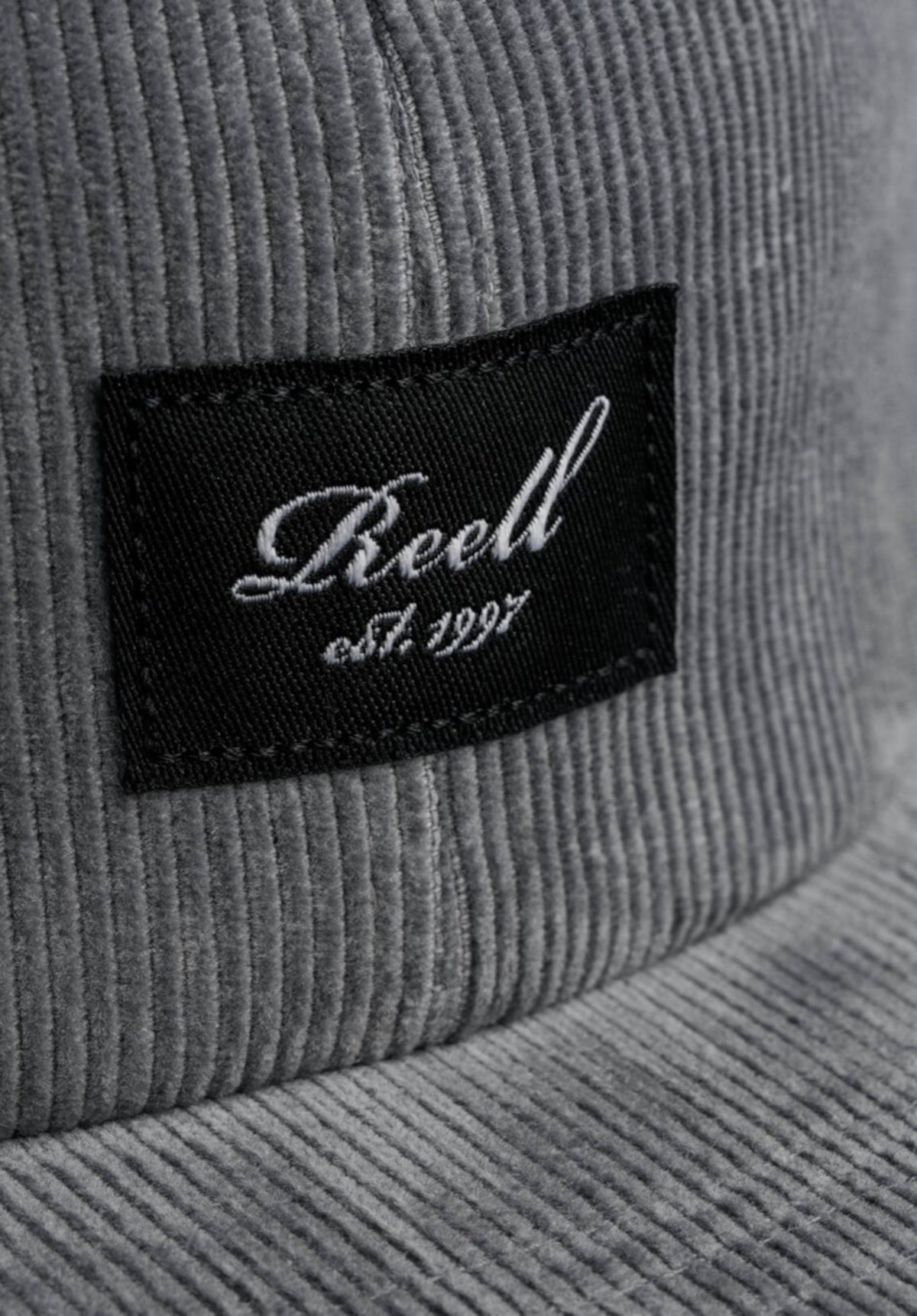 Reell Flat 6 Panel Kasket bluegrey-cord – Detaljevisning 1